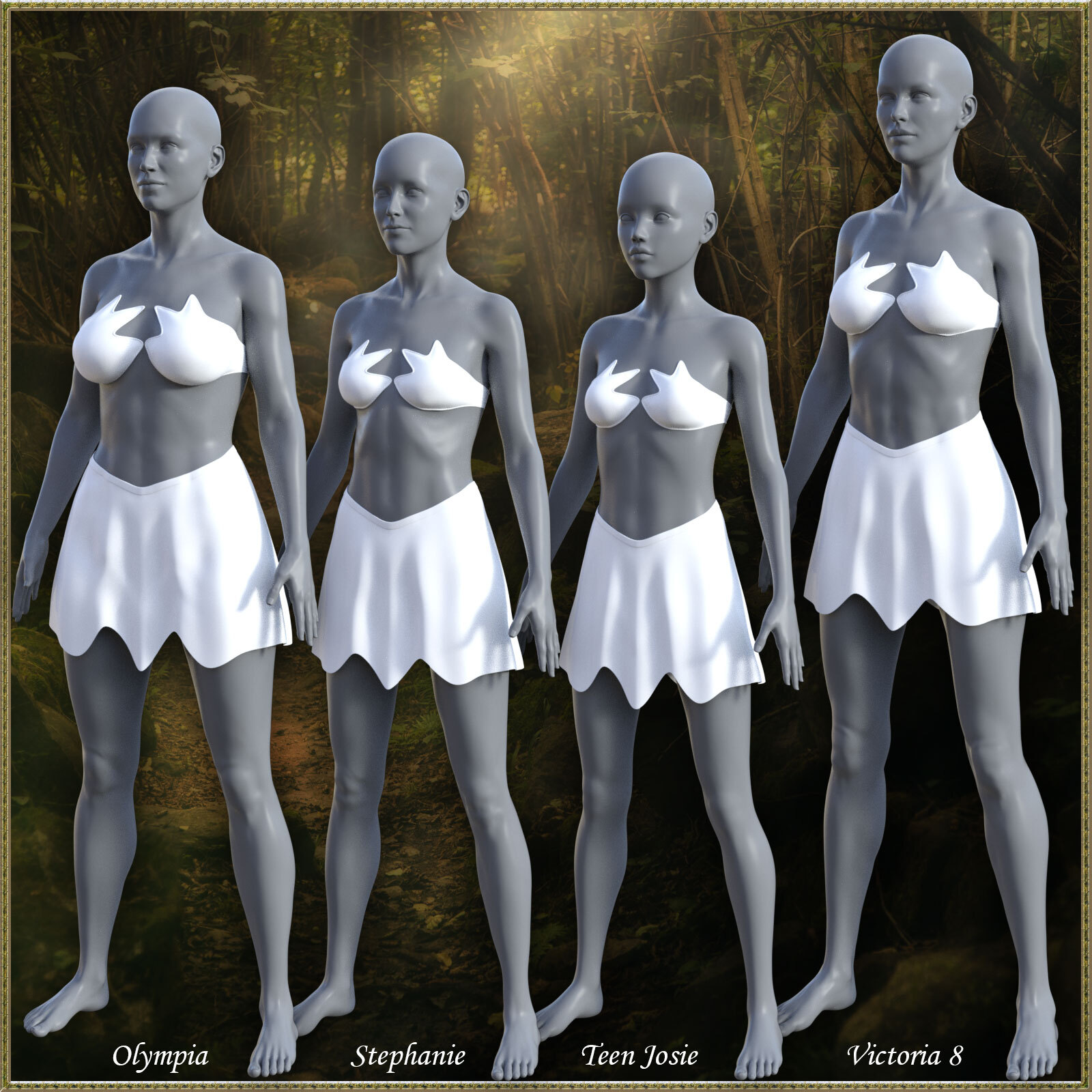 dForce Elementals Earth for Genesis 8.1 Female by N/A