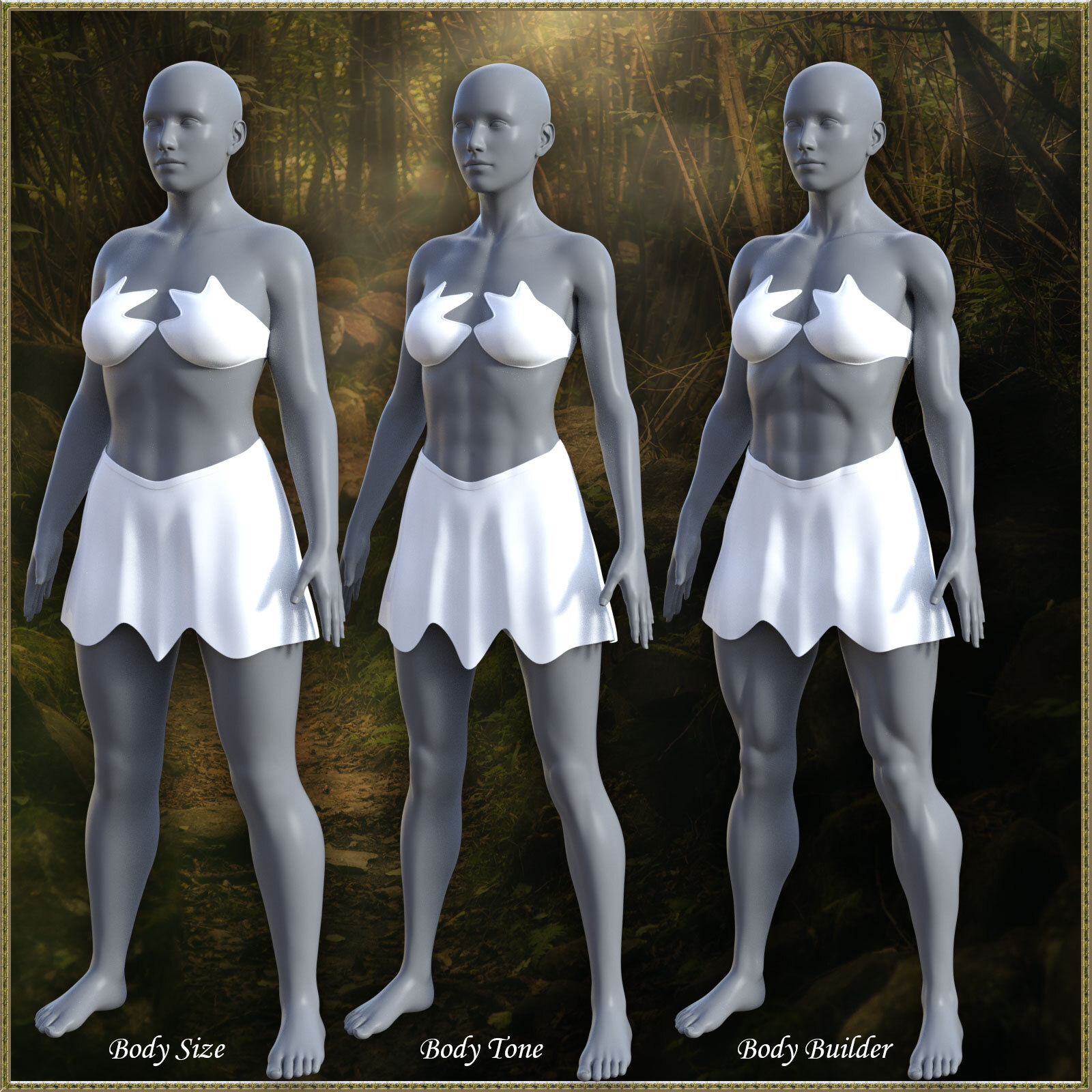 dForce Elementals Earth for Genesis 8.1 Female by N/A