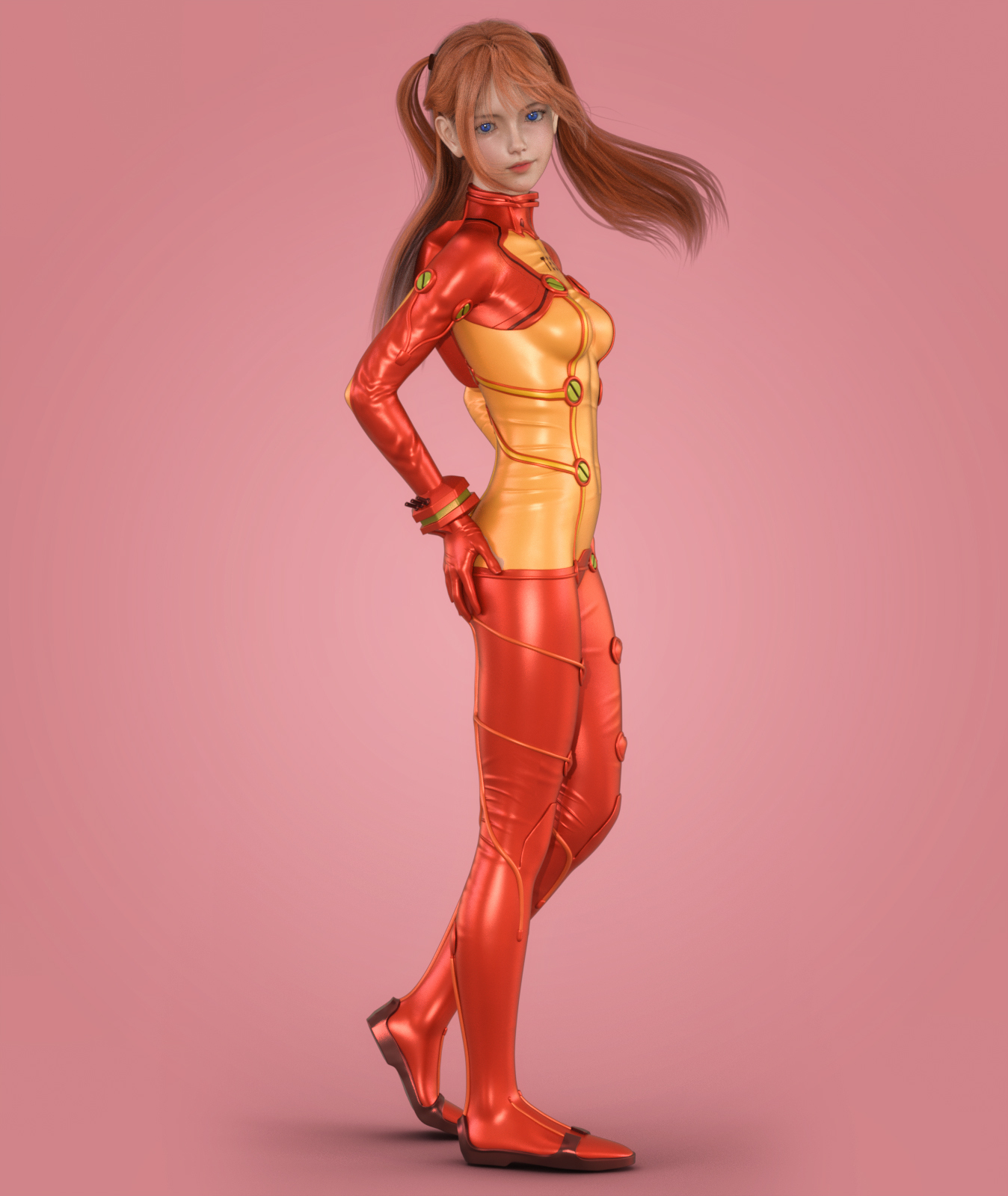 Sci-Fi Anime Bodysuit for G8F by N/A
