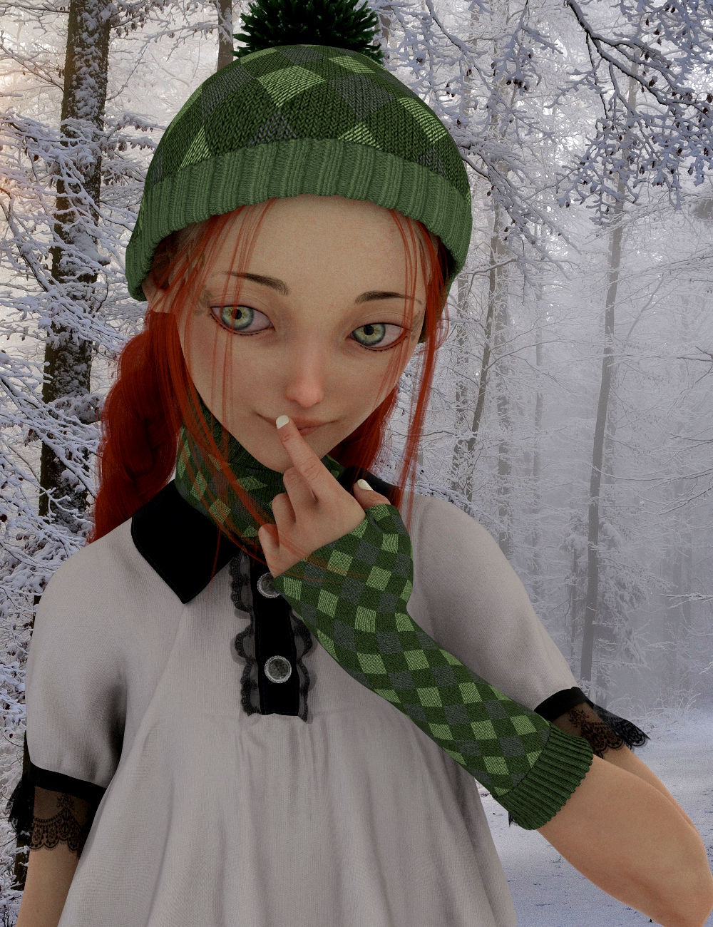 WinterSet for Genesis 8 Female by N/A