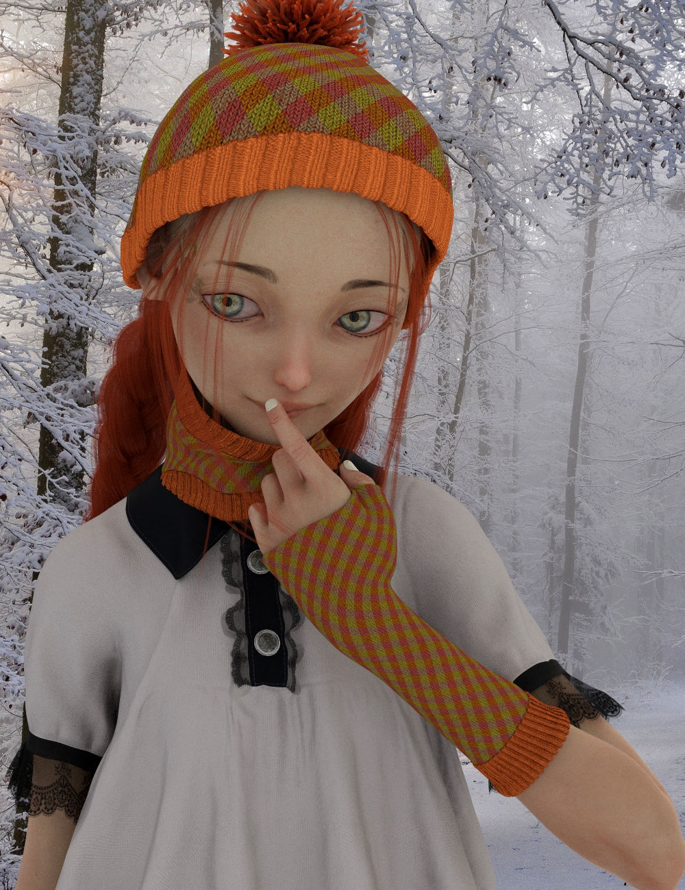 WinterSet for Genesis 8 Female by N/A