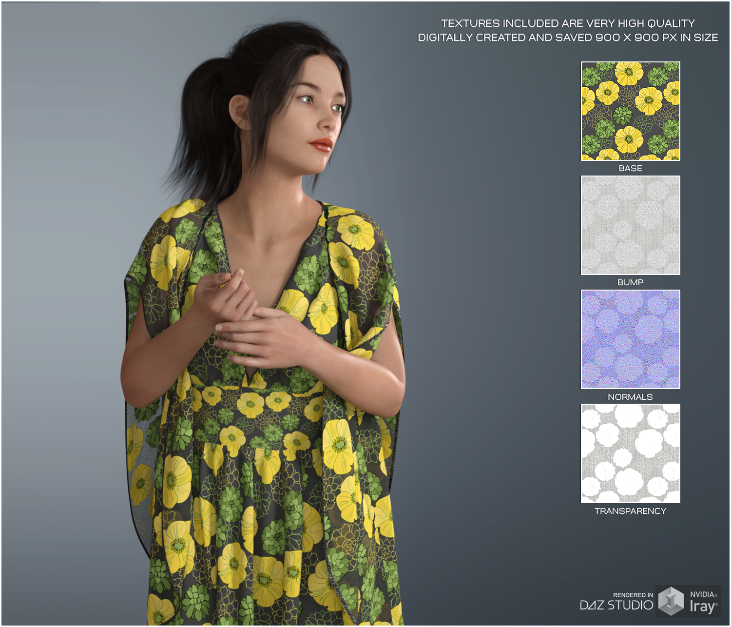 Daz Iray - Floral Chenille by N/A