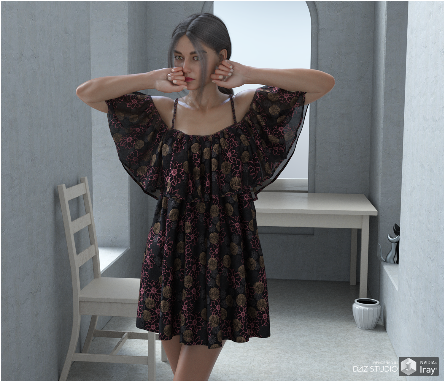 Daz Iray - Floral Chenille by N/A