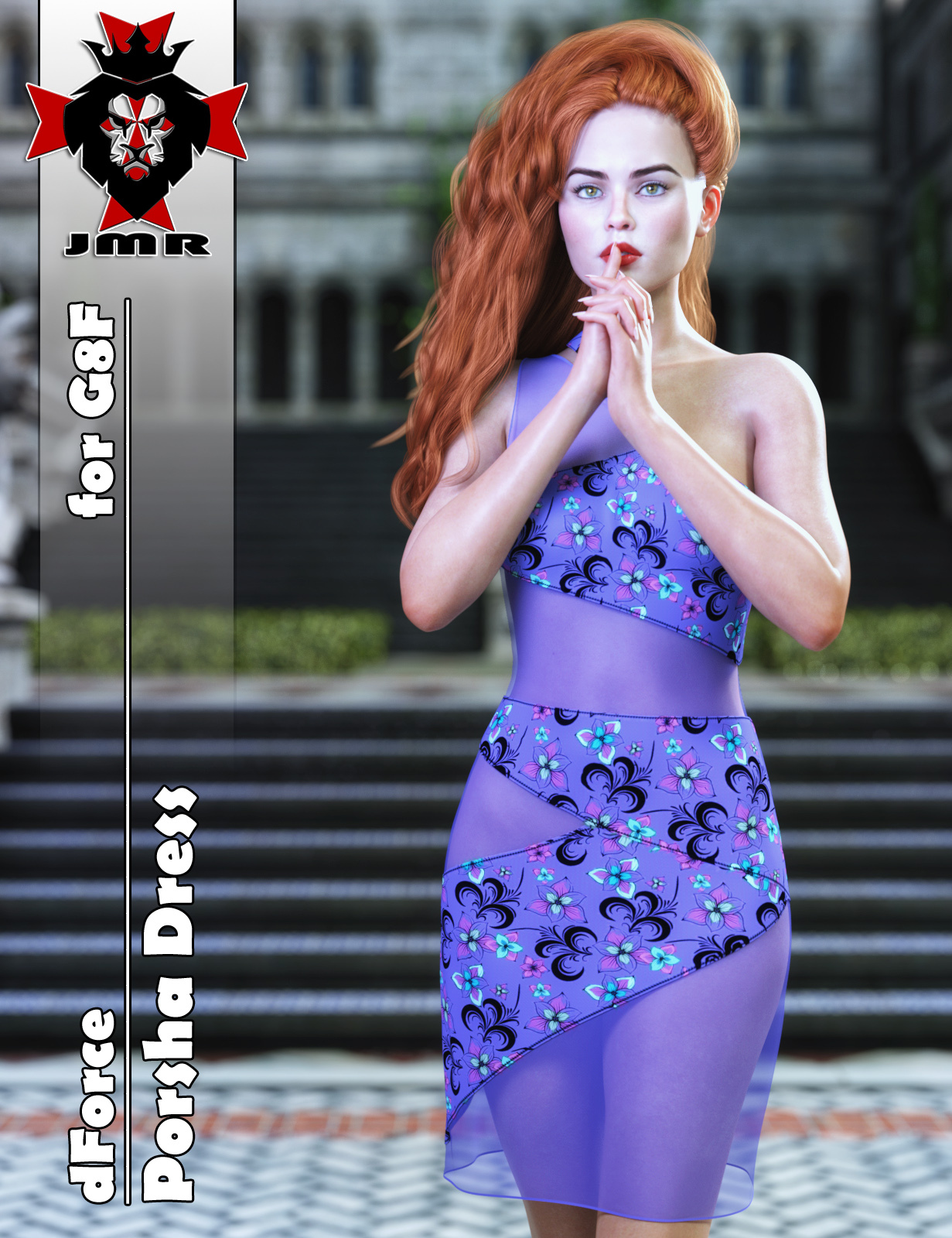 JMR dForce Porsha Dress for G8F by N/A
