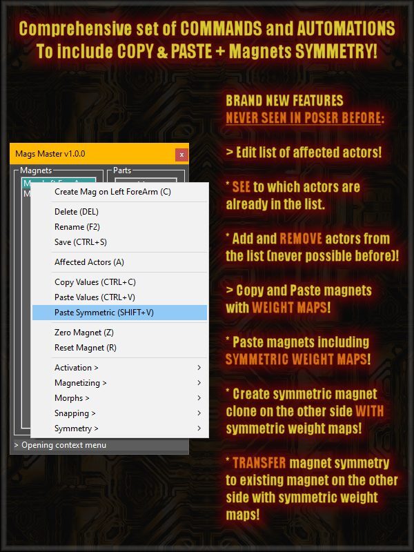 Mags Master for Poser 12 by N/A