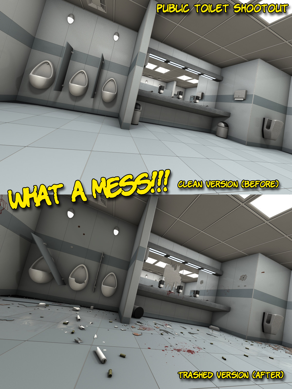 What a Mess for Poser and DS by N/A