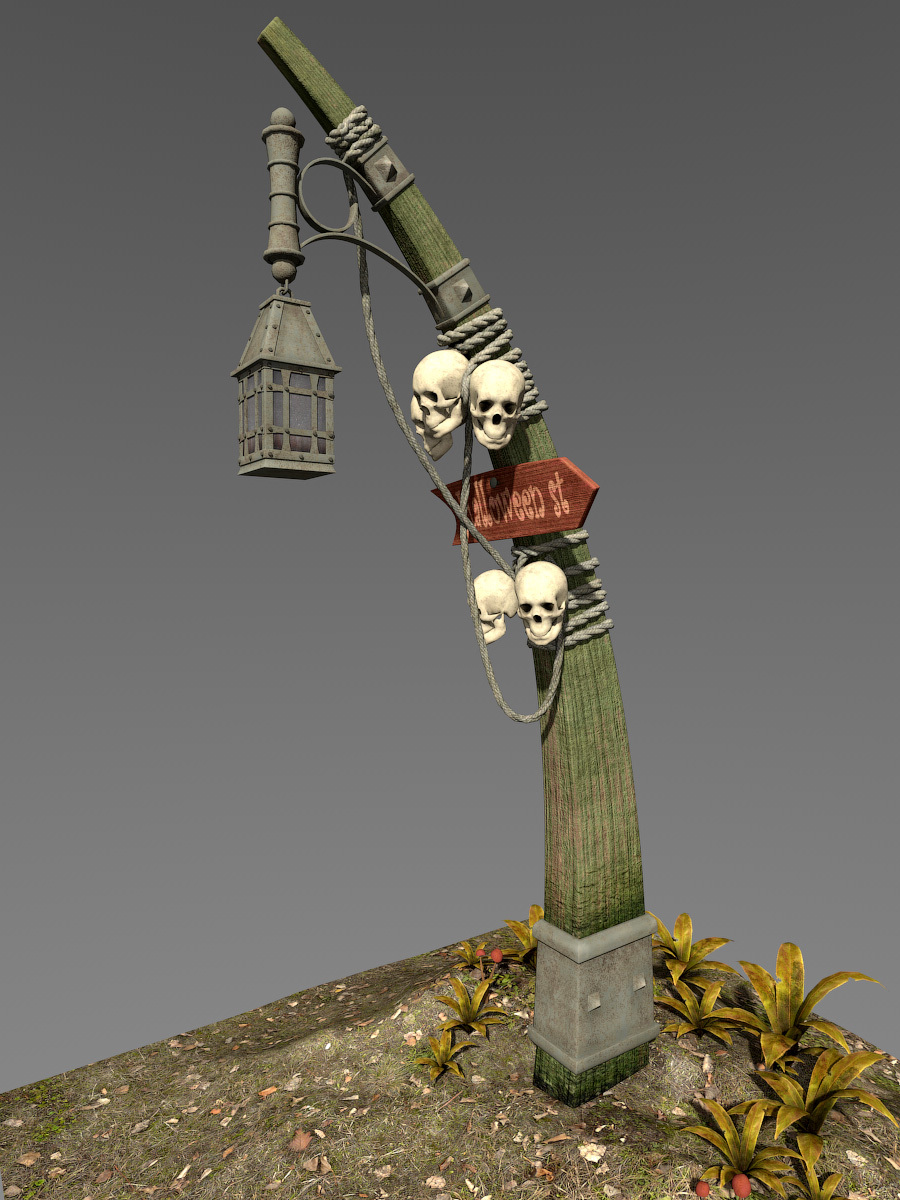 Scary Lantern for Daz Studio by N/A