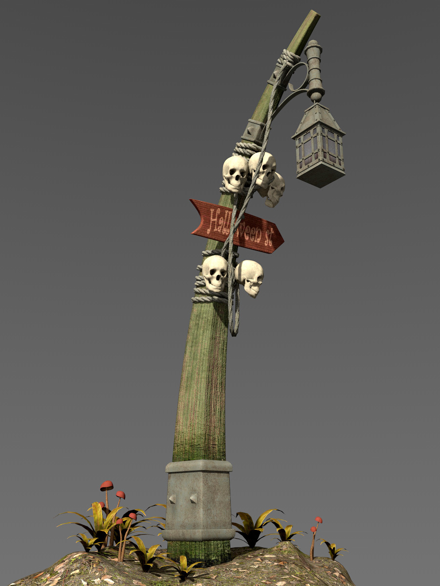 Scary Lantern for Daz Studio by N/A