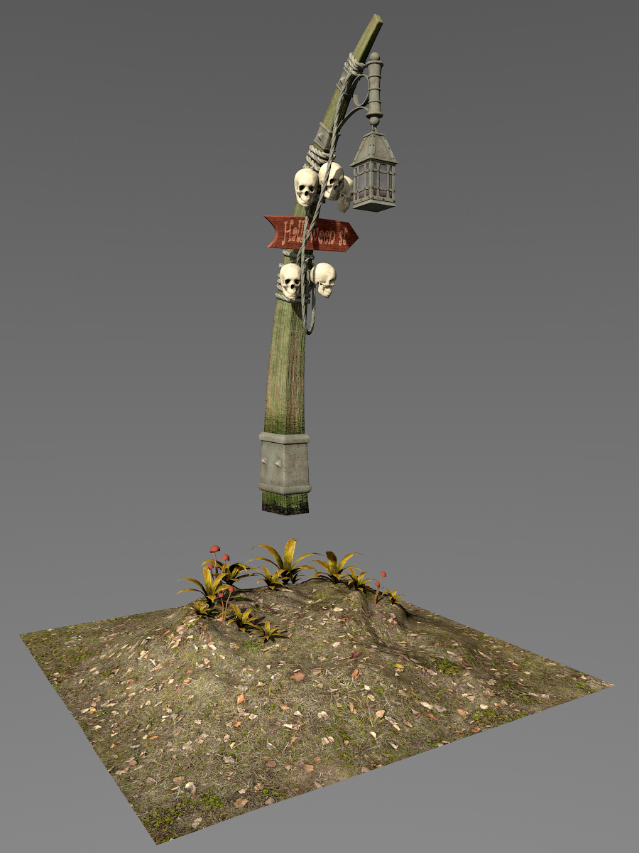 Scary Lantern for Daz Studio by N/A