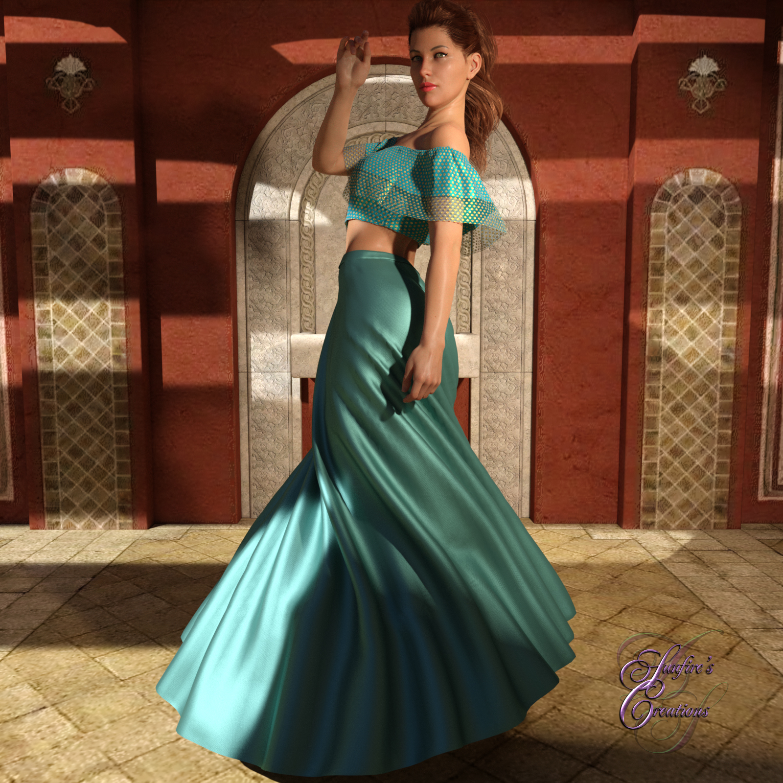 dForce Skirts for G8 Female by N/A