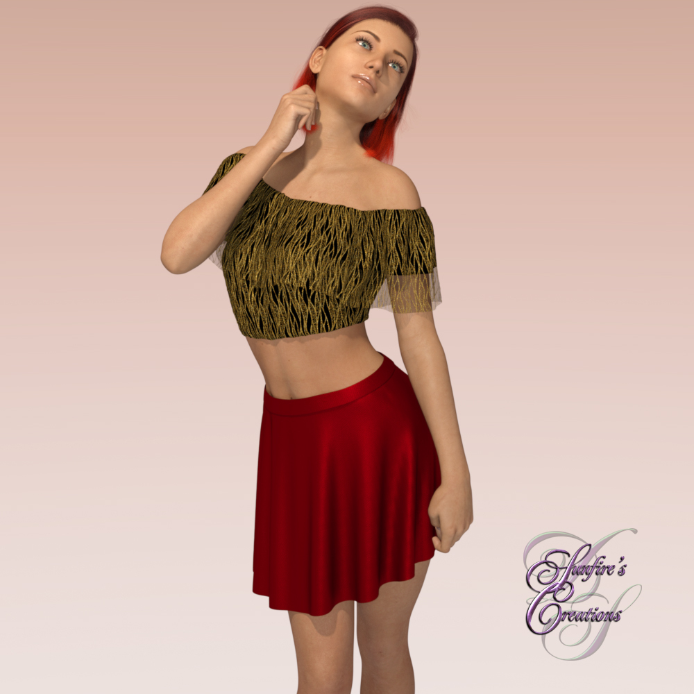dForce Skirts for G8 Female by N/A