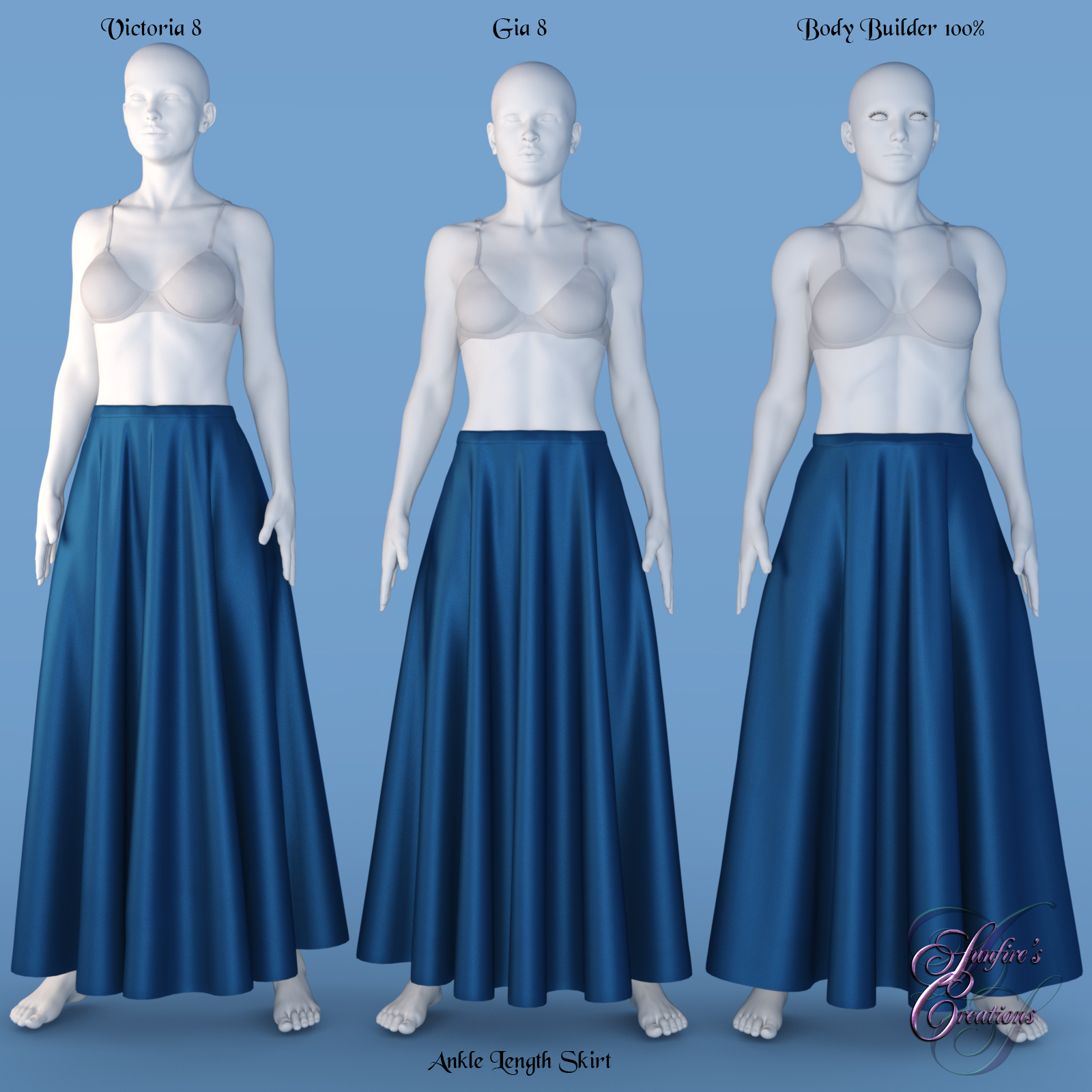 dForce Skirts for G8 Female by N/A