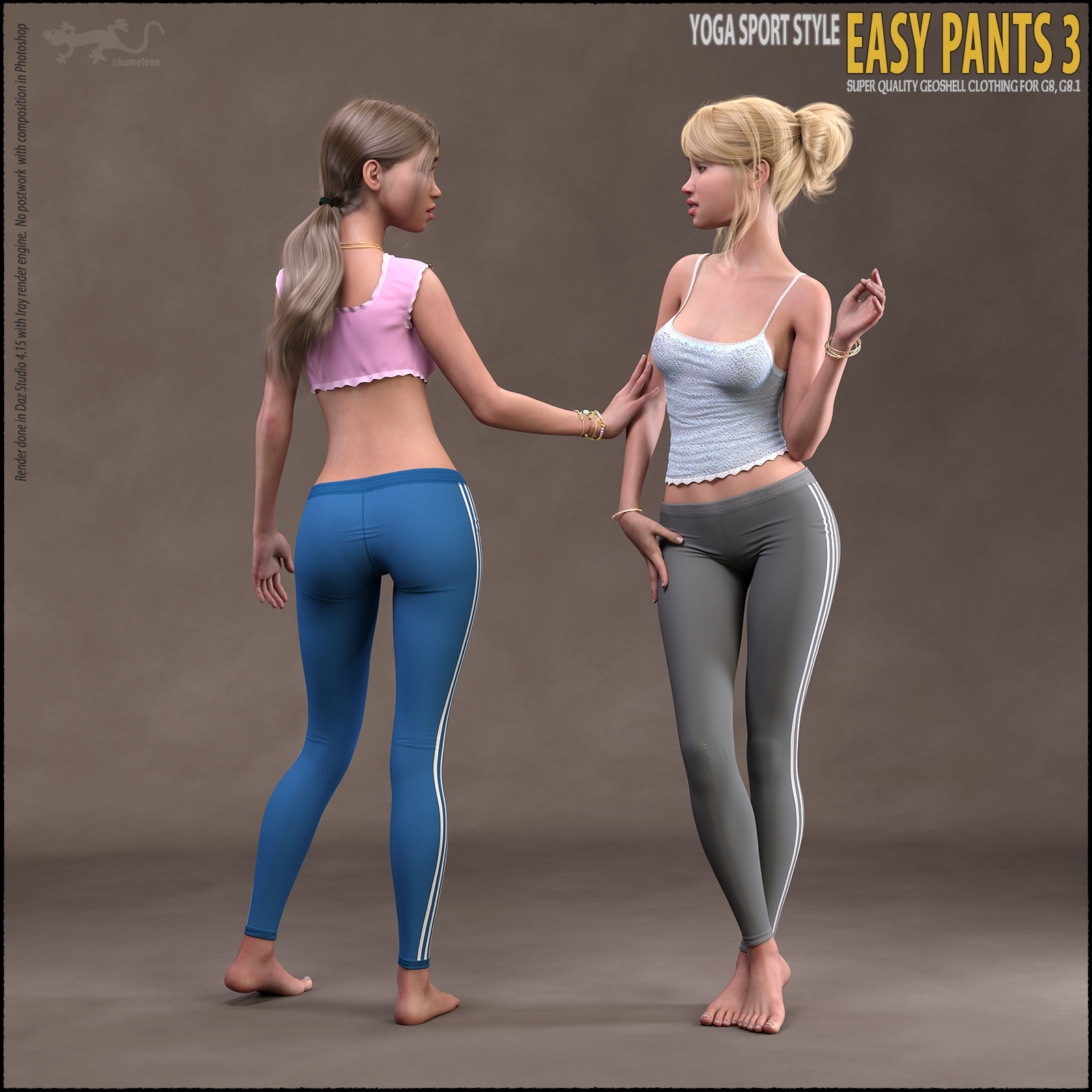 Easy Pants 3 for Genesis 8 and 8.1 by N/A