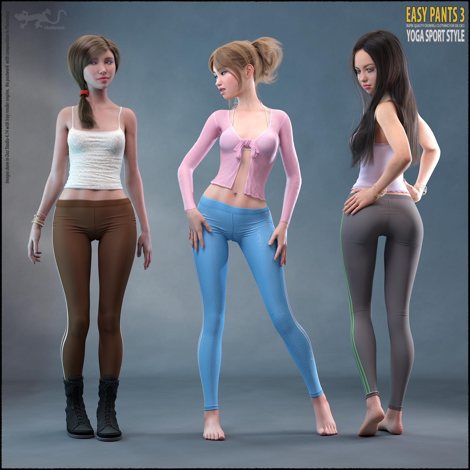 Easy Pants 3 for Genesis 8 and 8.1 by N/A