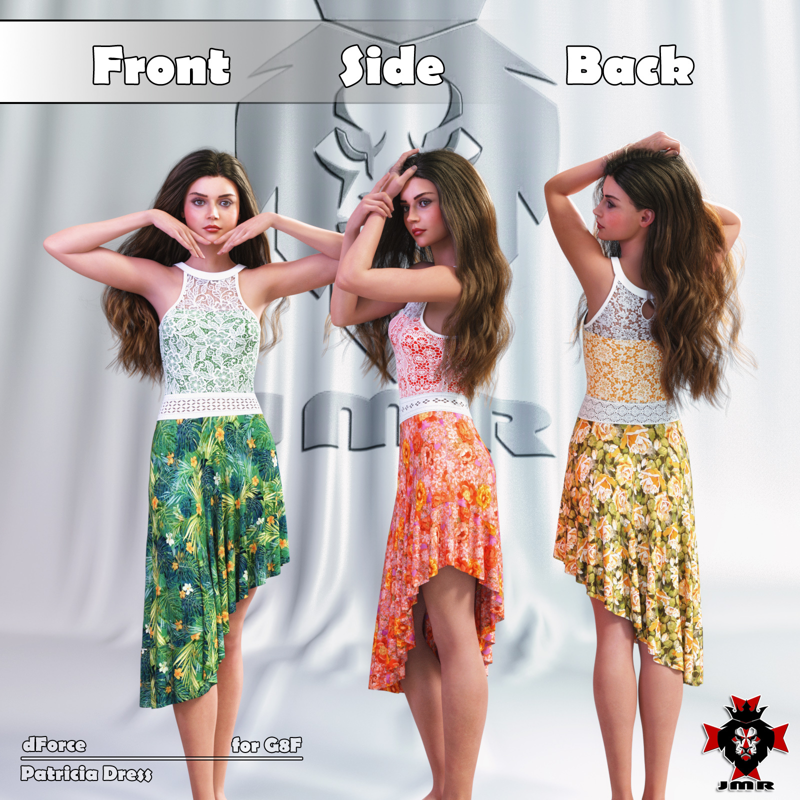 JMR dForce Patricia Dress for G8F by N/A