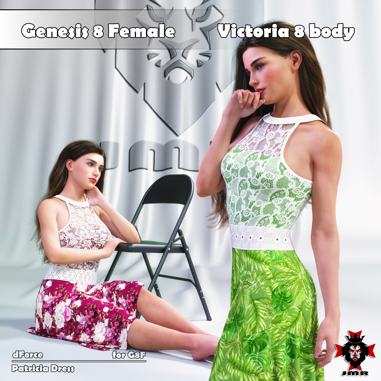JMR dForce Patricia Dress for G8F by N/A