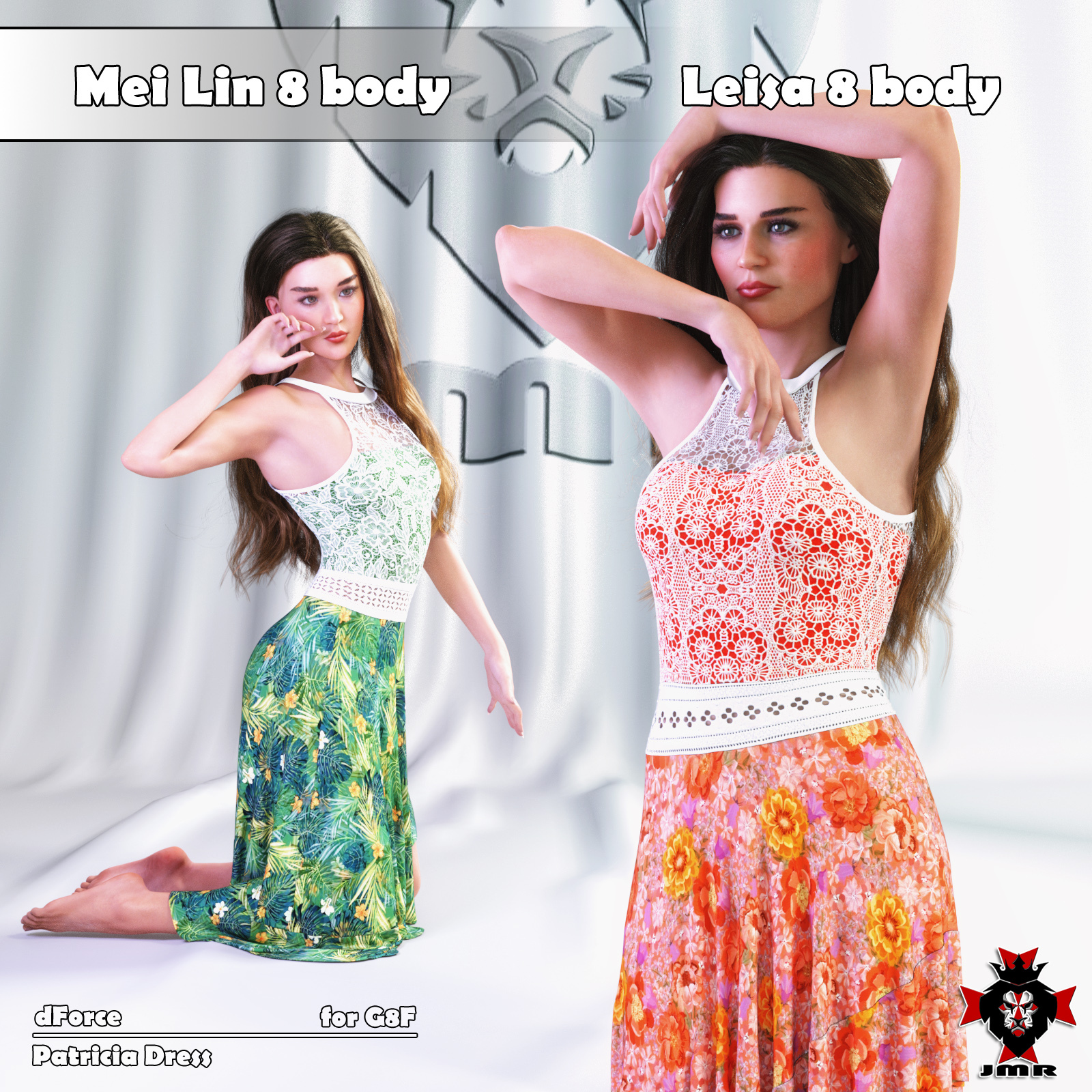 JMR dForce Patricia Dress for G8F by N/A