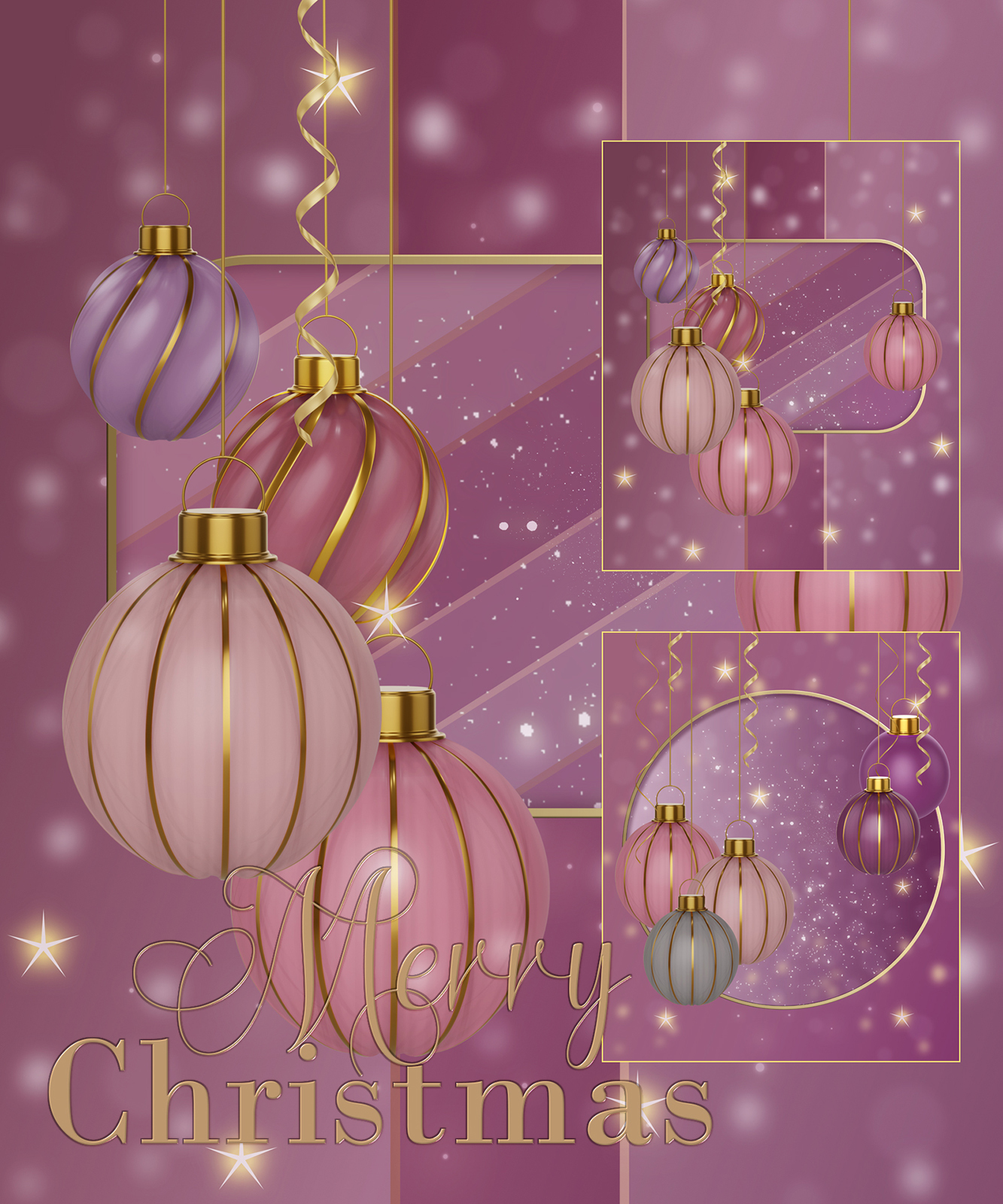 Merry Christmas Backgrounds by N/A