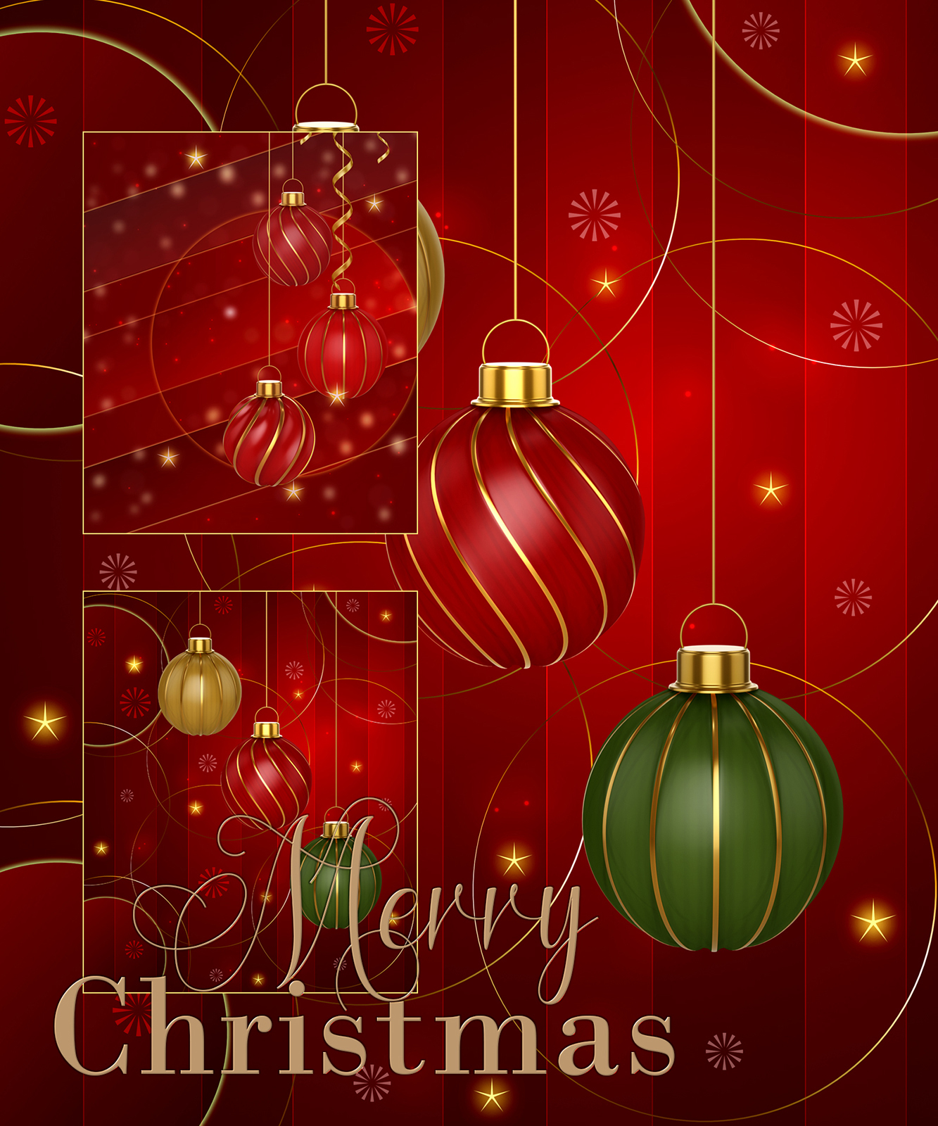 Merry Christmas Backgrounds by N/A
