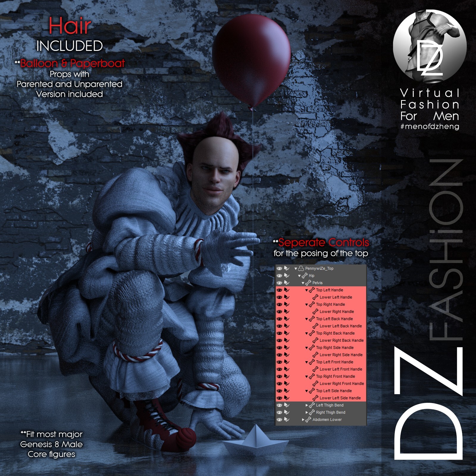 DZ G8M Horror IconZ - PennyZ Costume by N/A