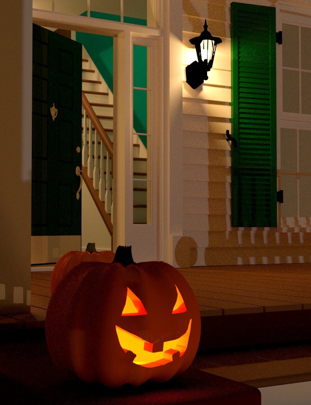 The Halloween House by N/A