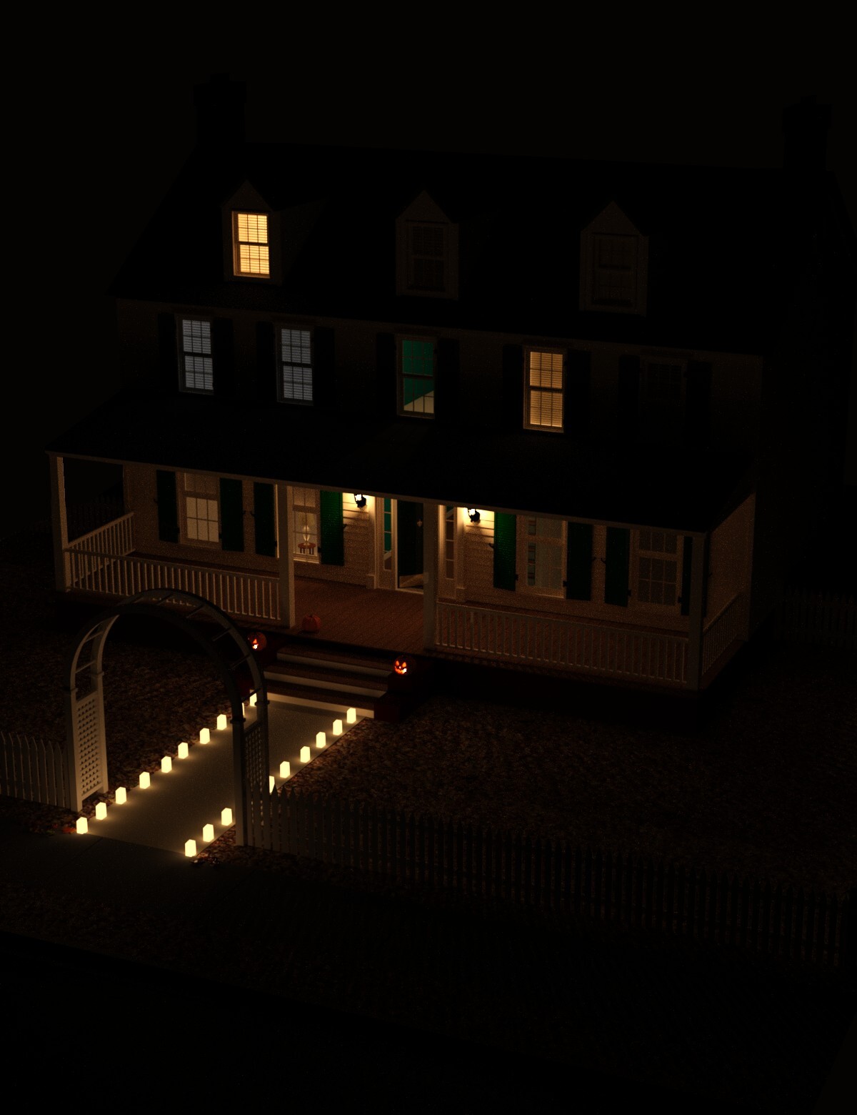 The Halloween House by N/A