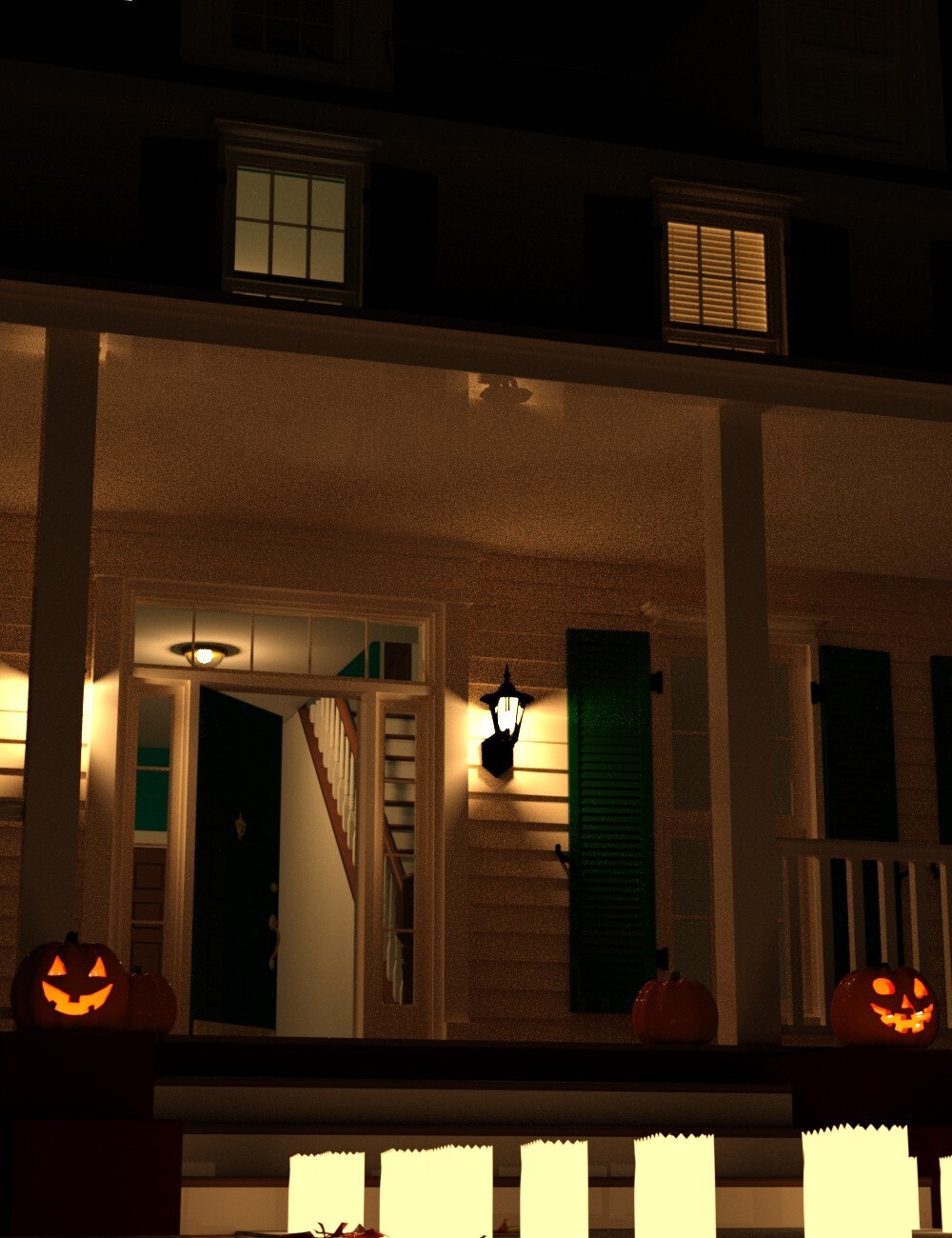 The Halloween House by N/A