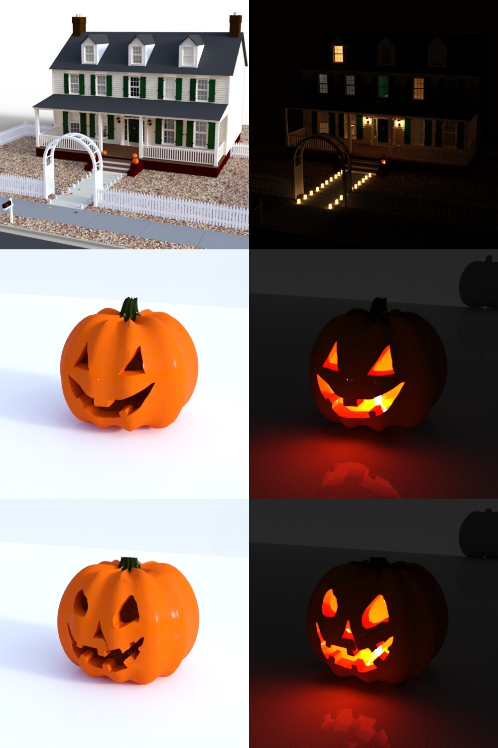 The Halloween House by N/A