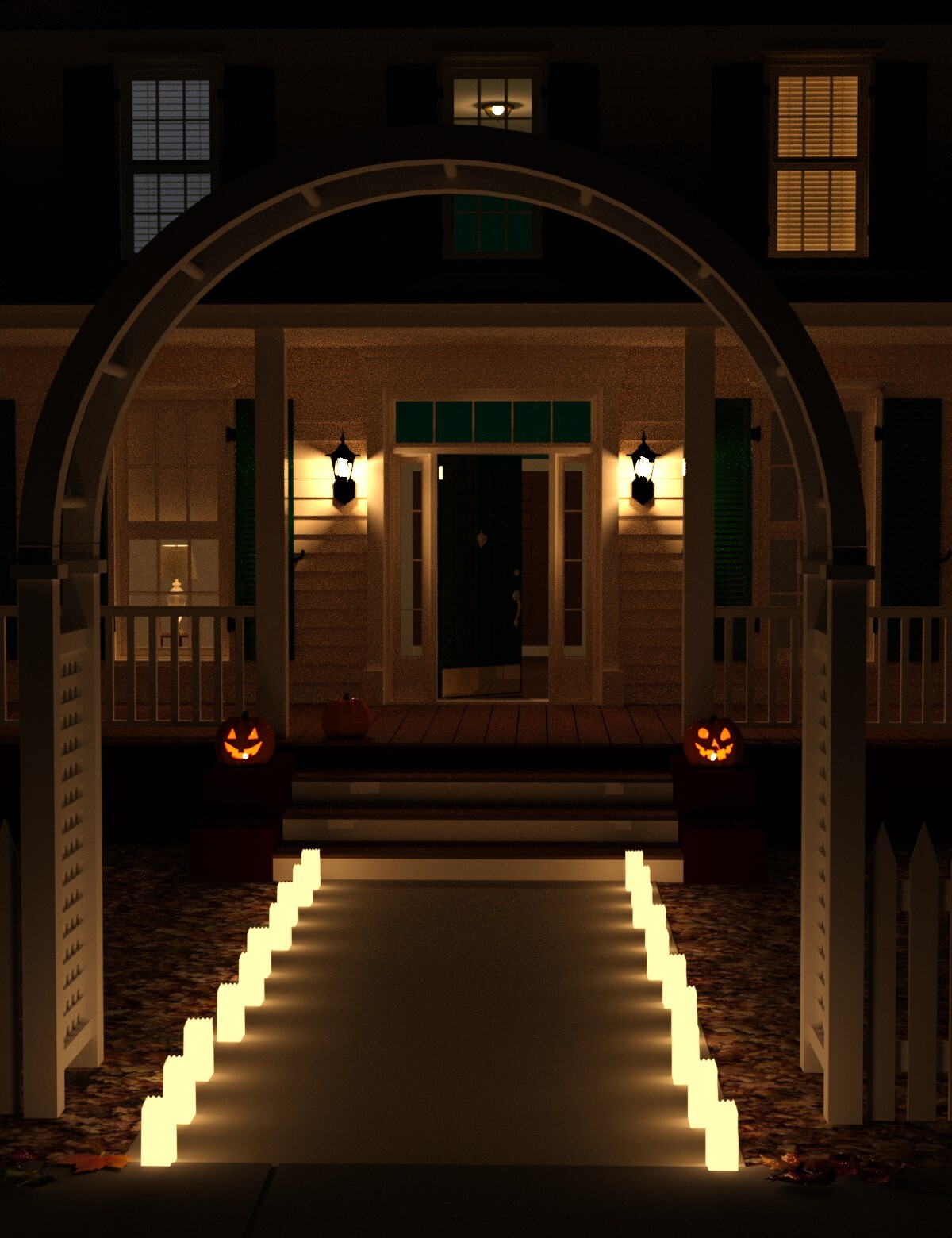 The Halloween House by N/A