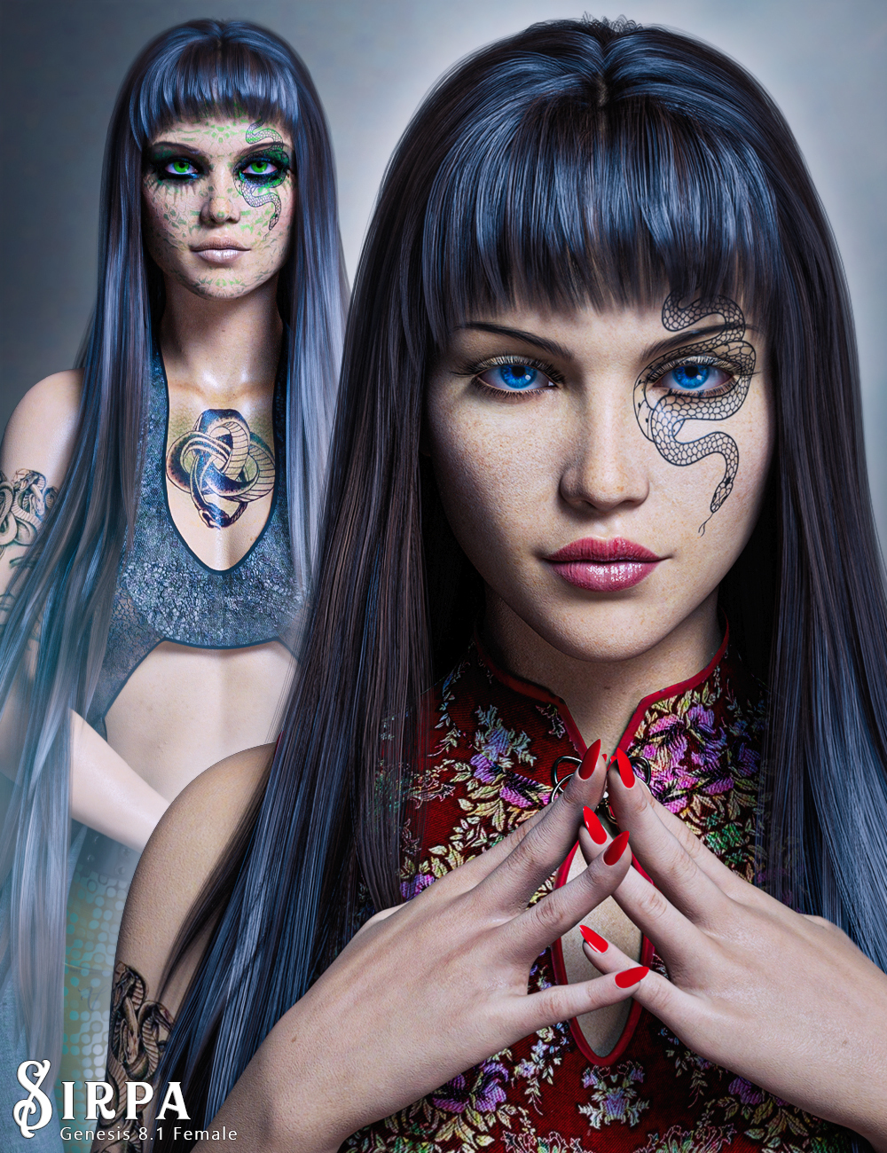 CJ Sirpa for Genesis 8.1 Female by N/A