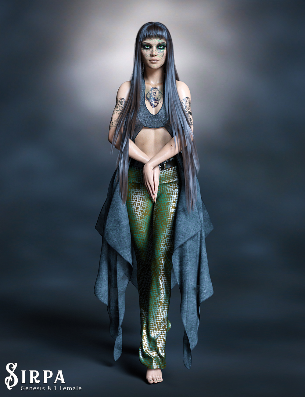 CJ Sirpa for Genesis 8.1 Female by N/A