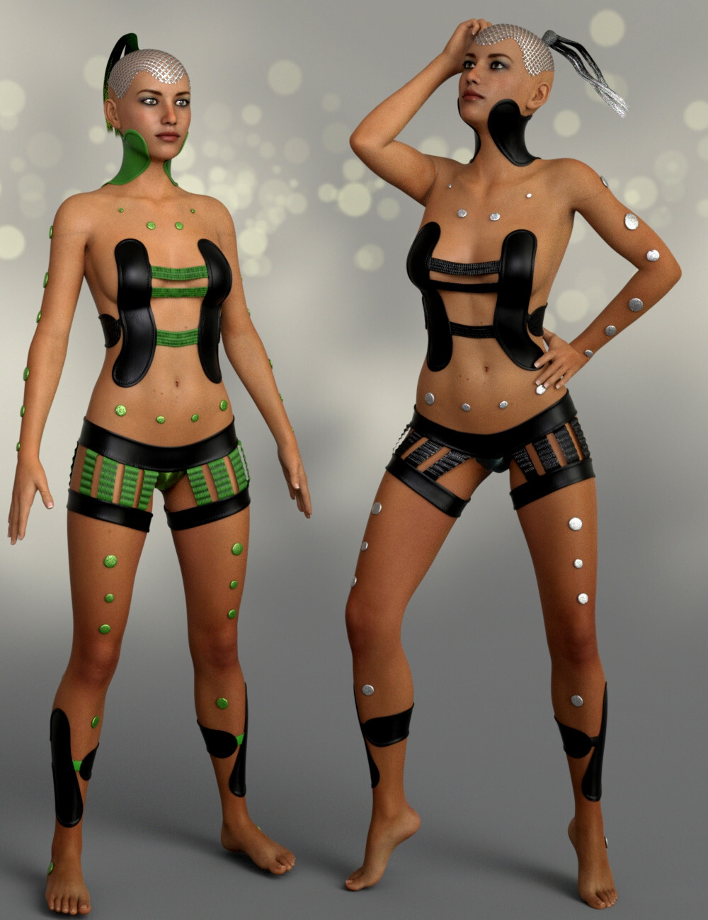 StrapZZ Outfit for Genesis 8 Female by N/A