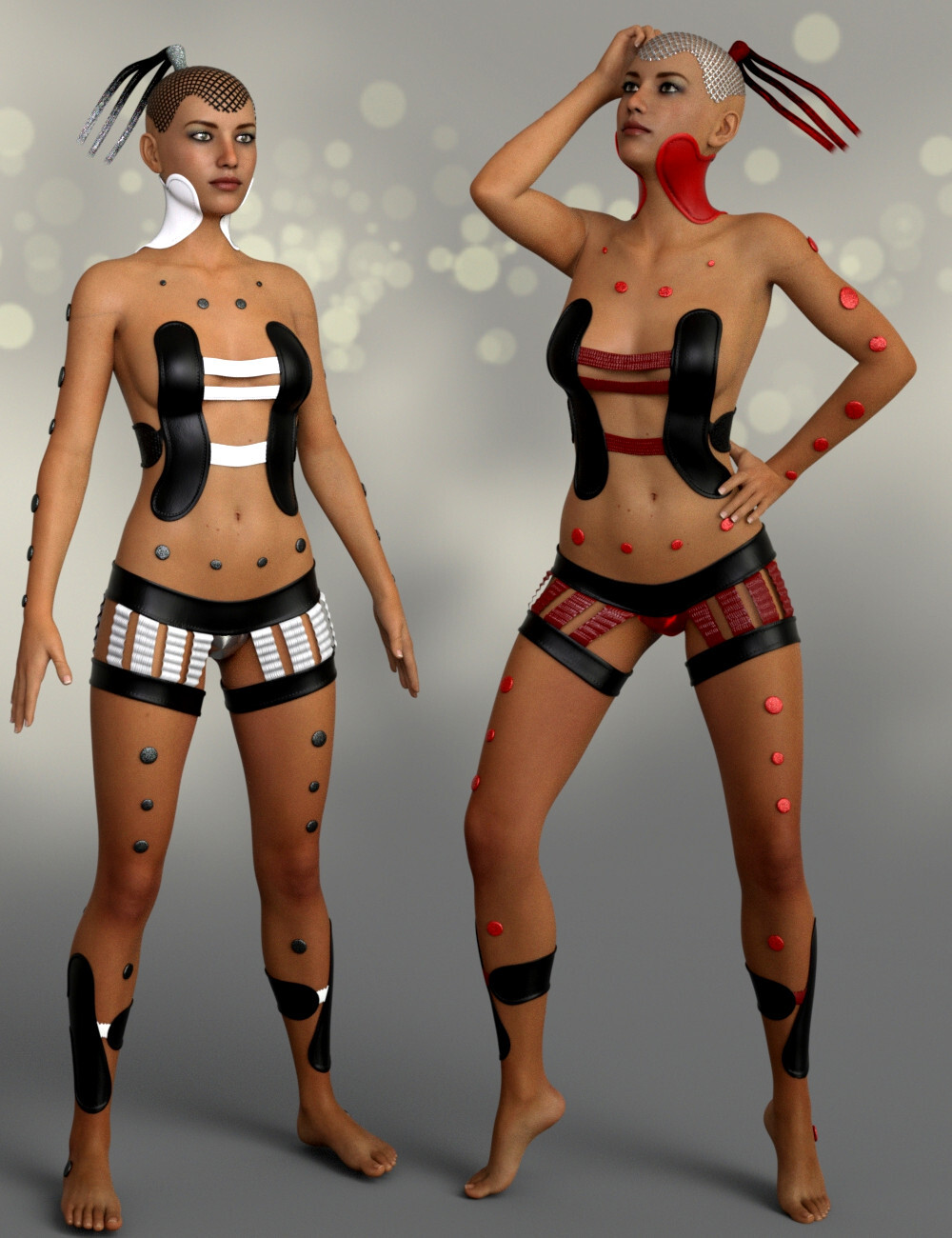 StrapZZ Outfit for Genesis 8 Female by N/A