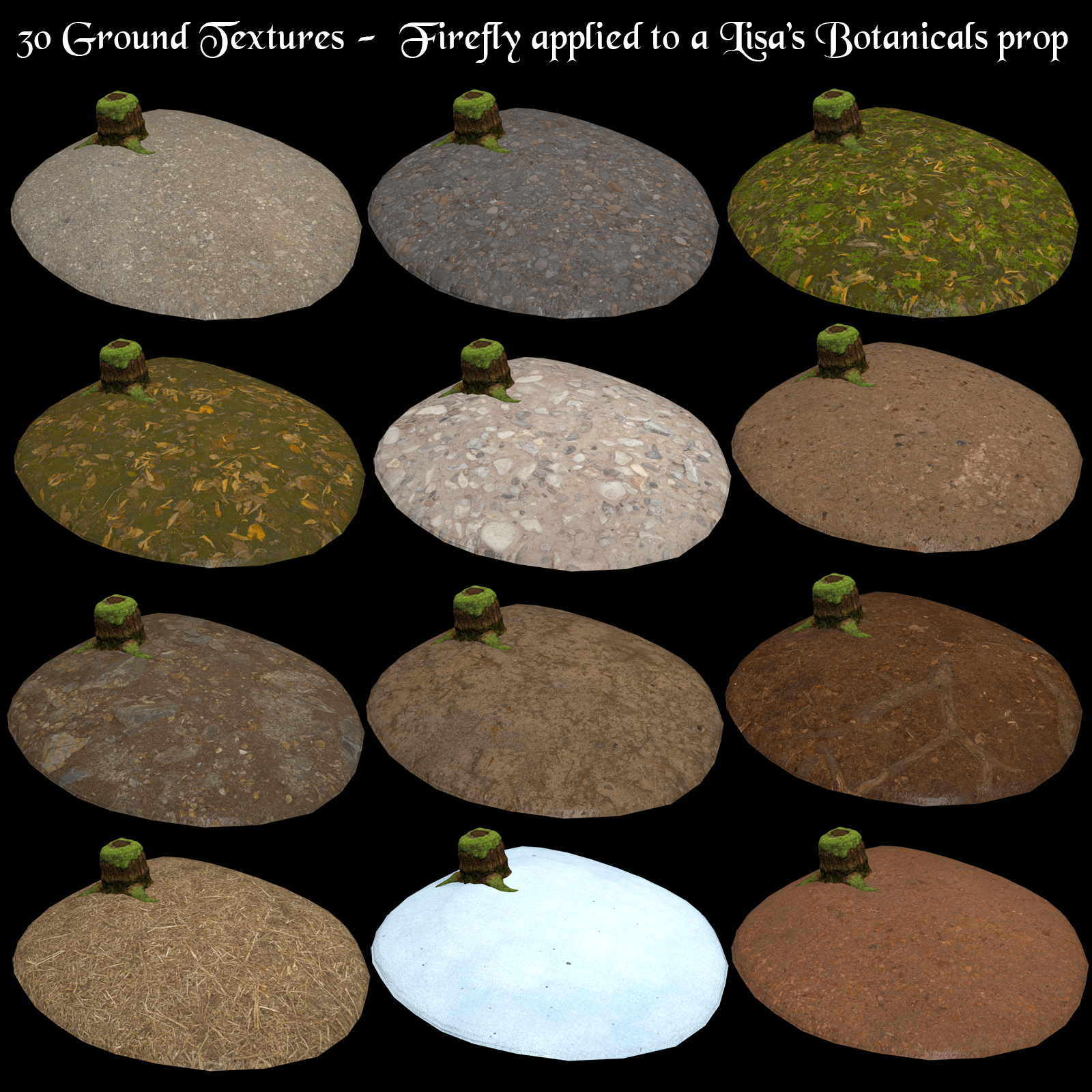 30 Ground Textures by N/A