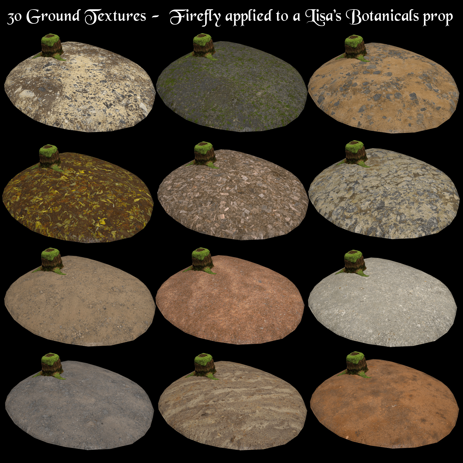 30 Ground Textures by N/A