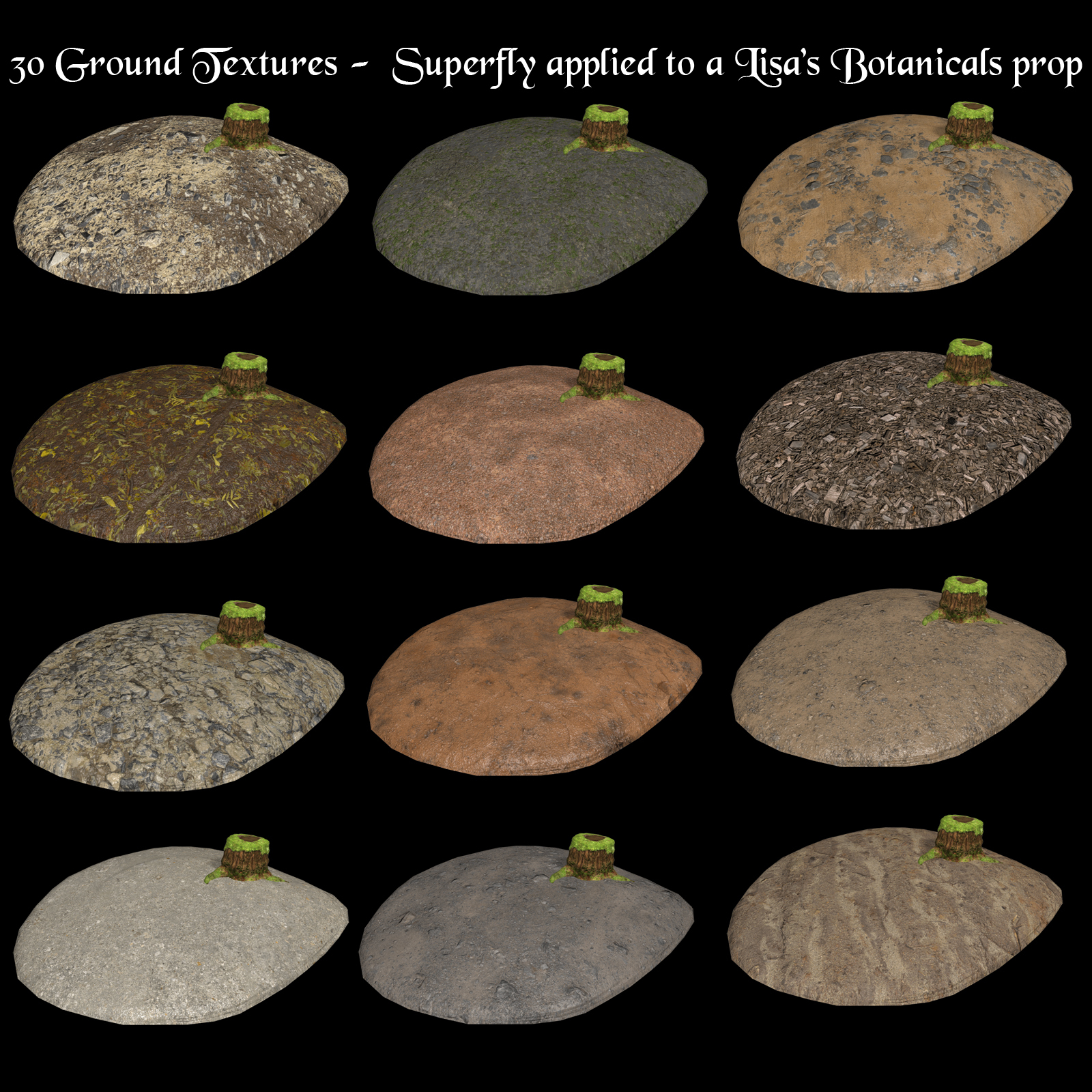30 Ground Textures by N/A