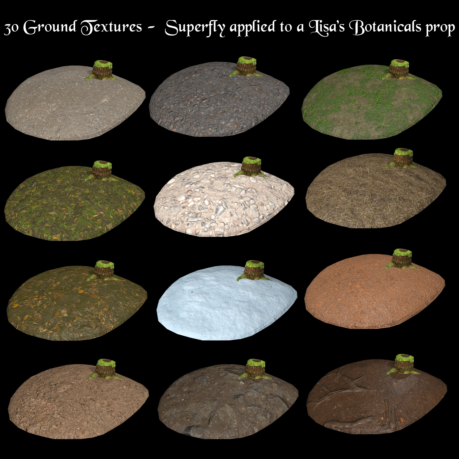 30 Ground Textures by N/A