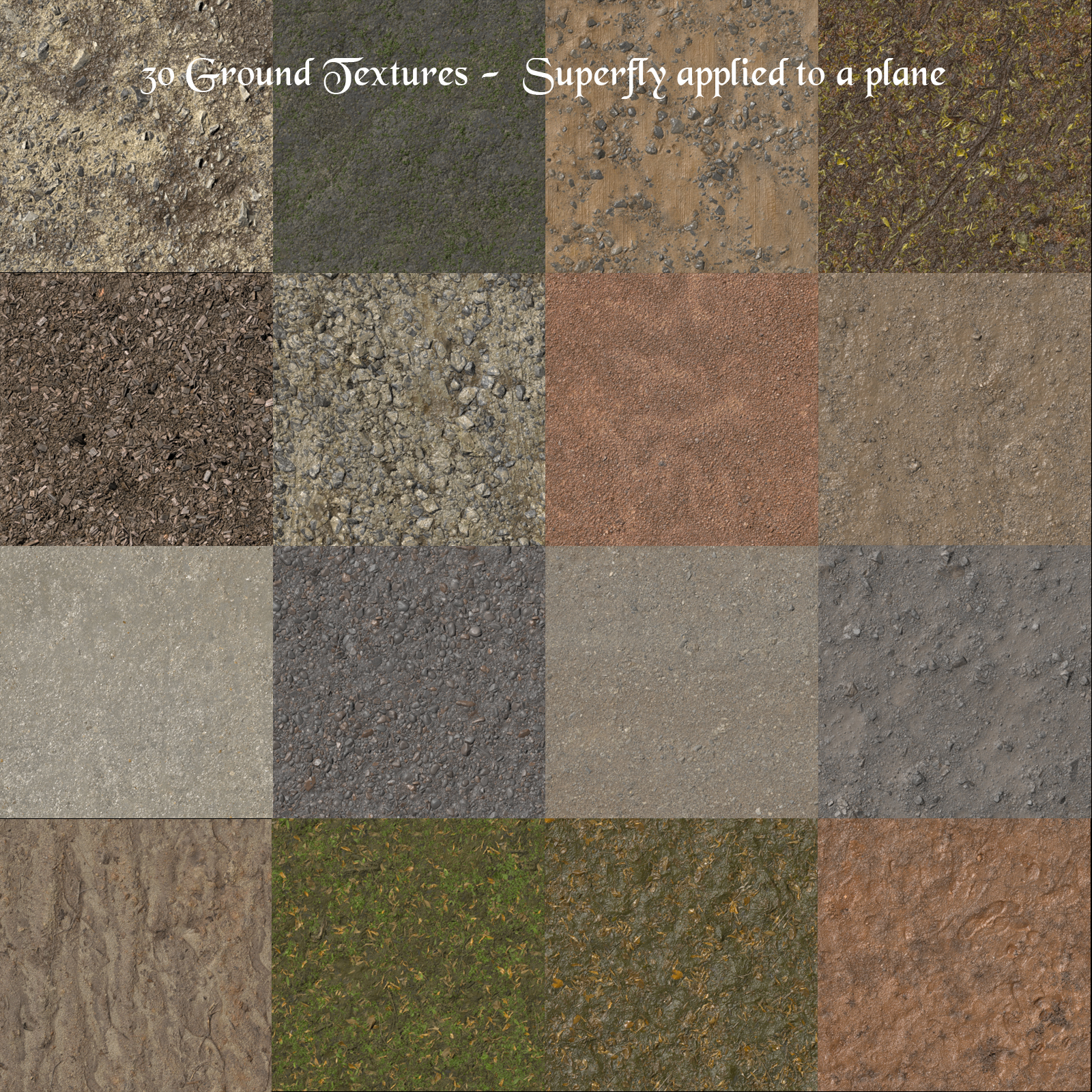 30 Ground Textures by N/A