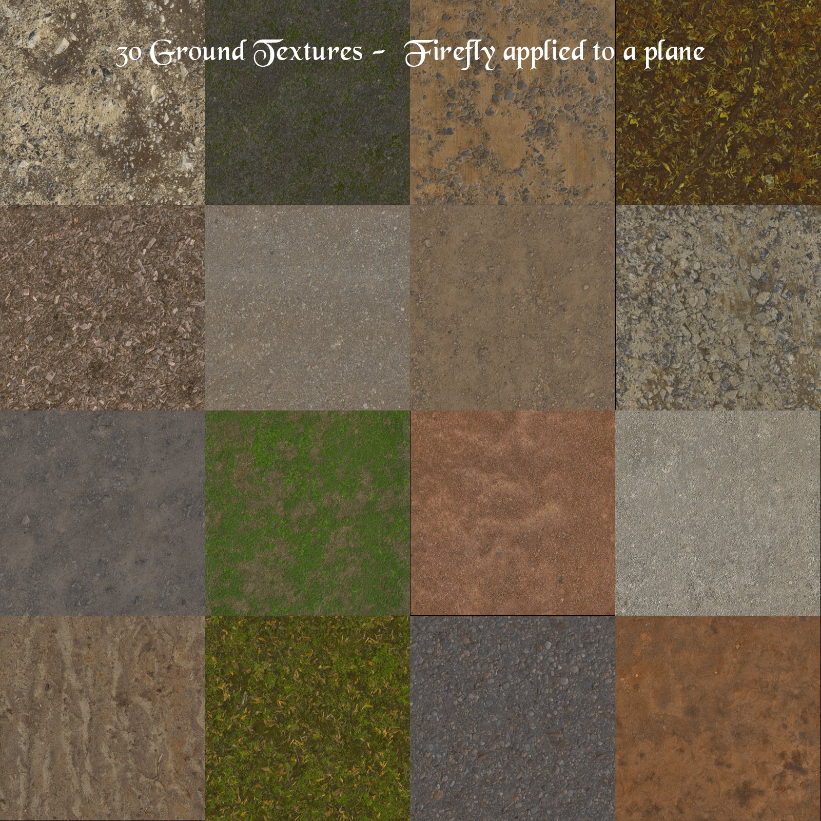 30 Ground Textures by N/A