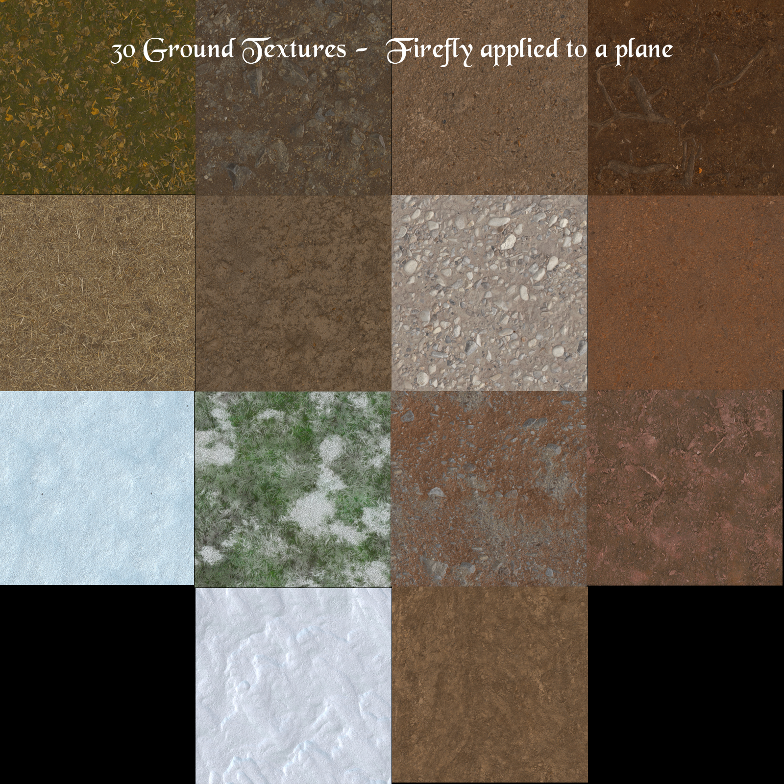 30 Ground Textures by N/A