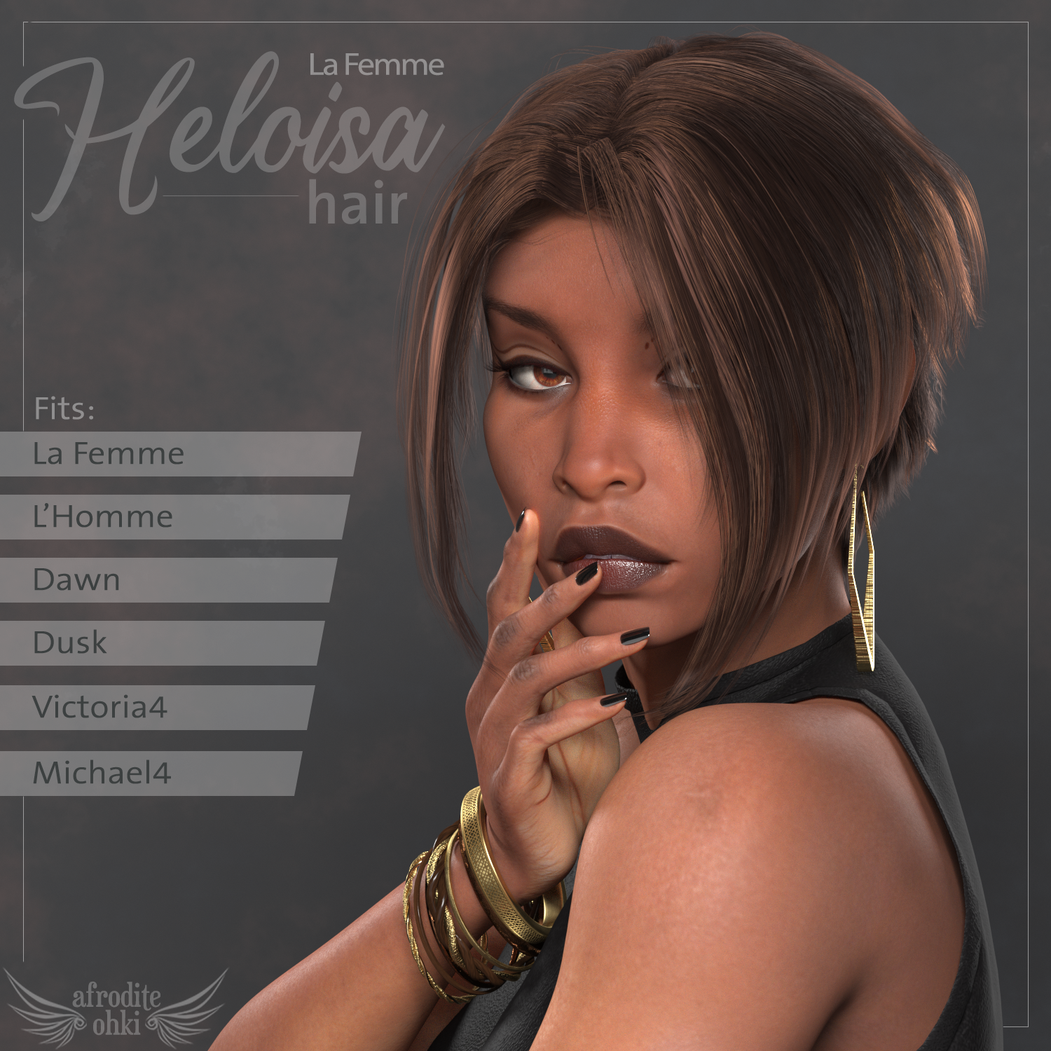 Heloisa Hair for La Femme and more by N/A