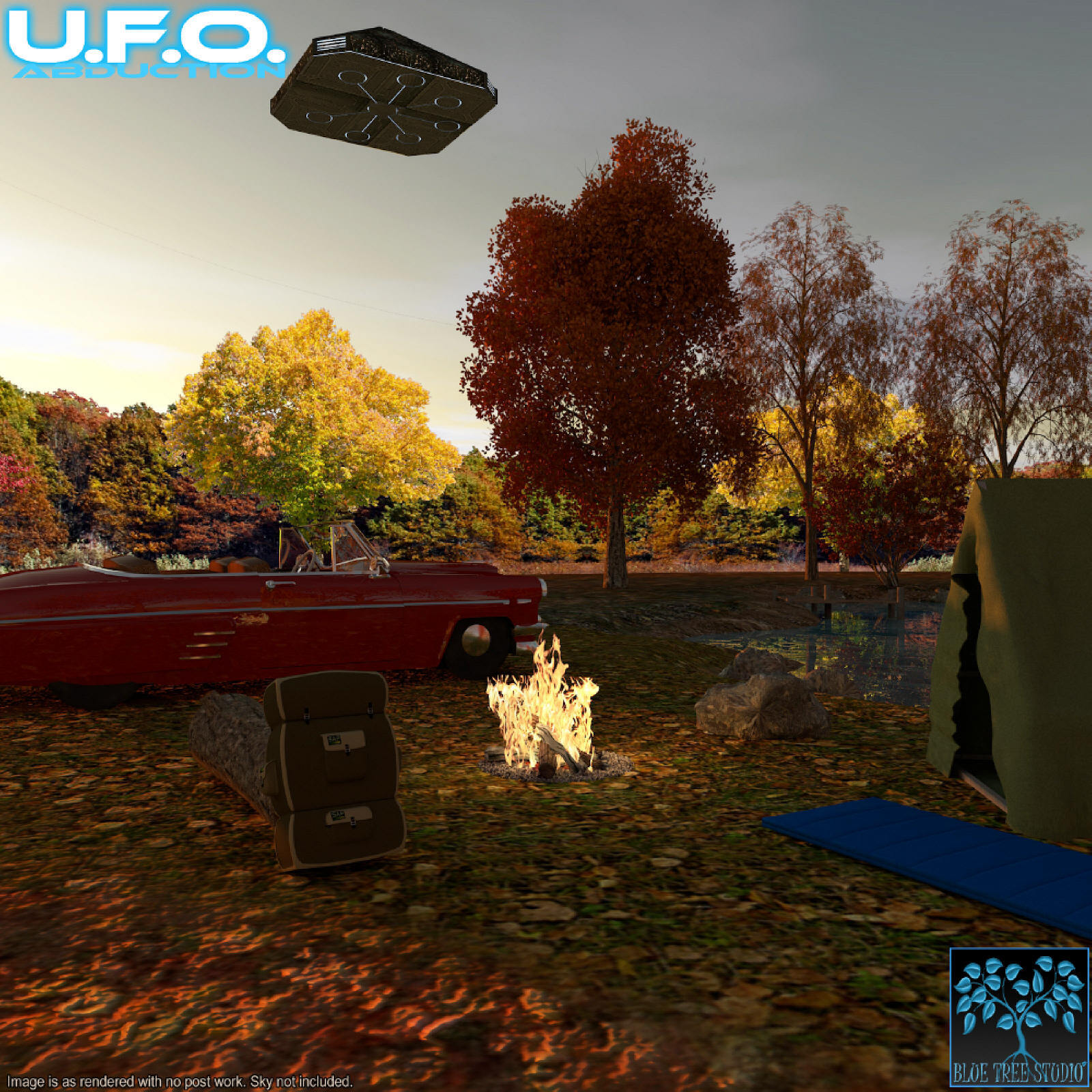 UFO Abduction for Daz by N/A