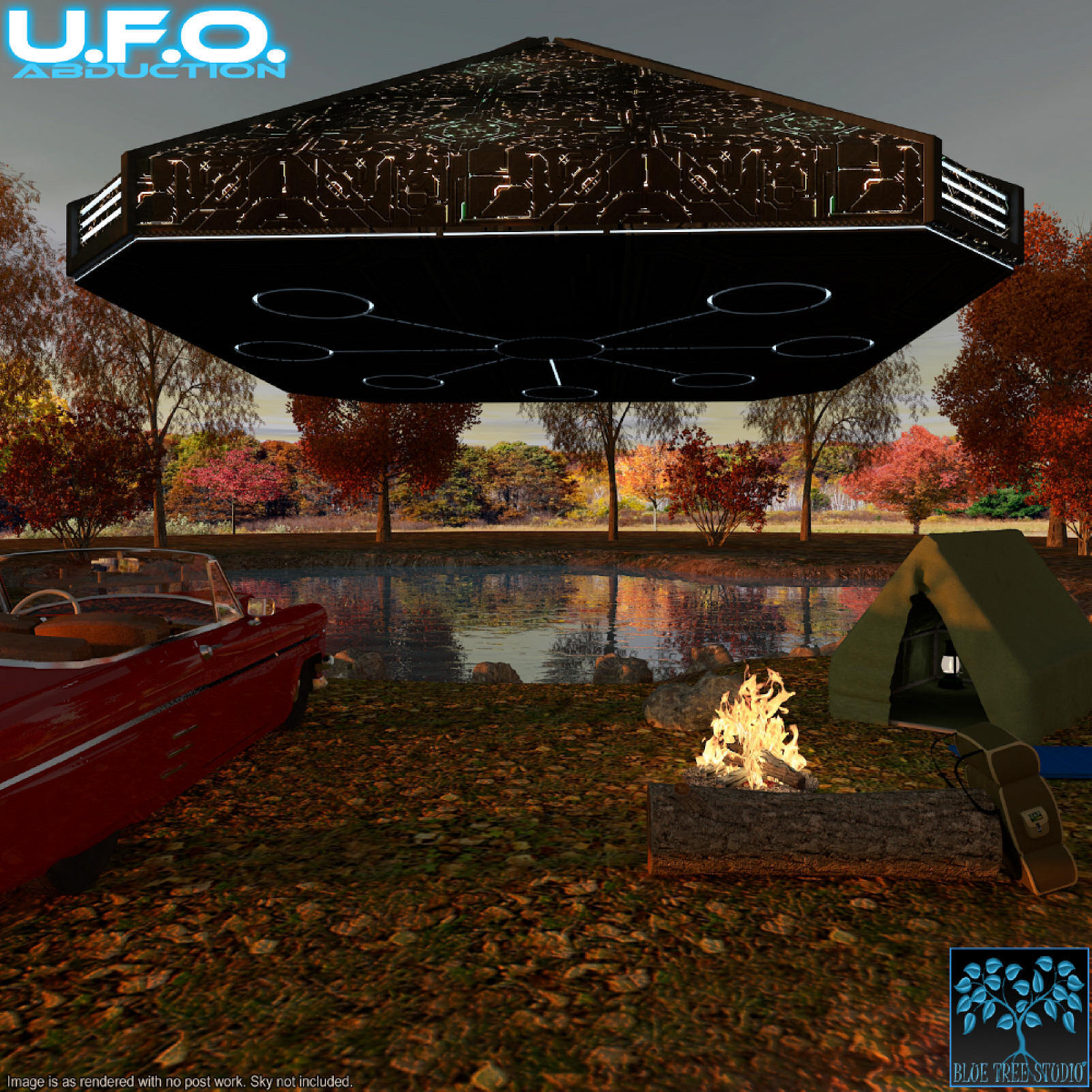 UFO Abduction for Daz by N/A