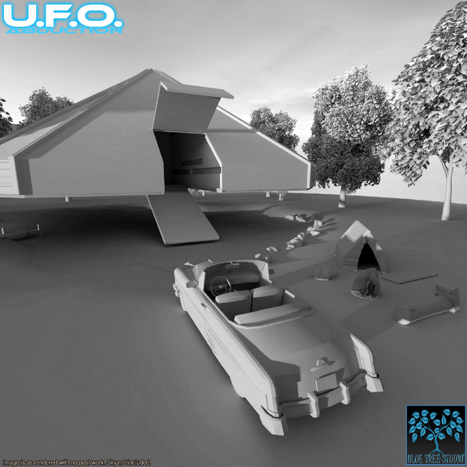 UFO Abduction for Daz by N/A