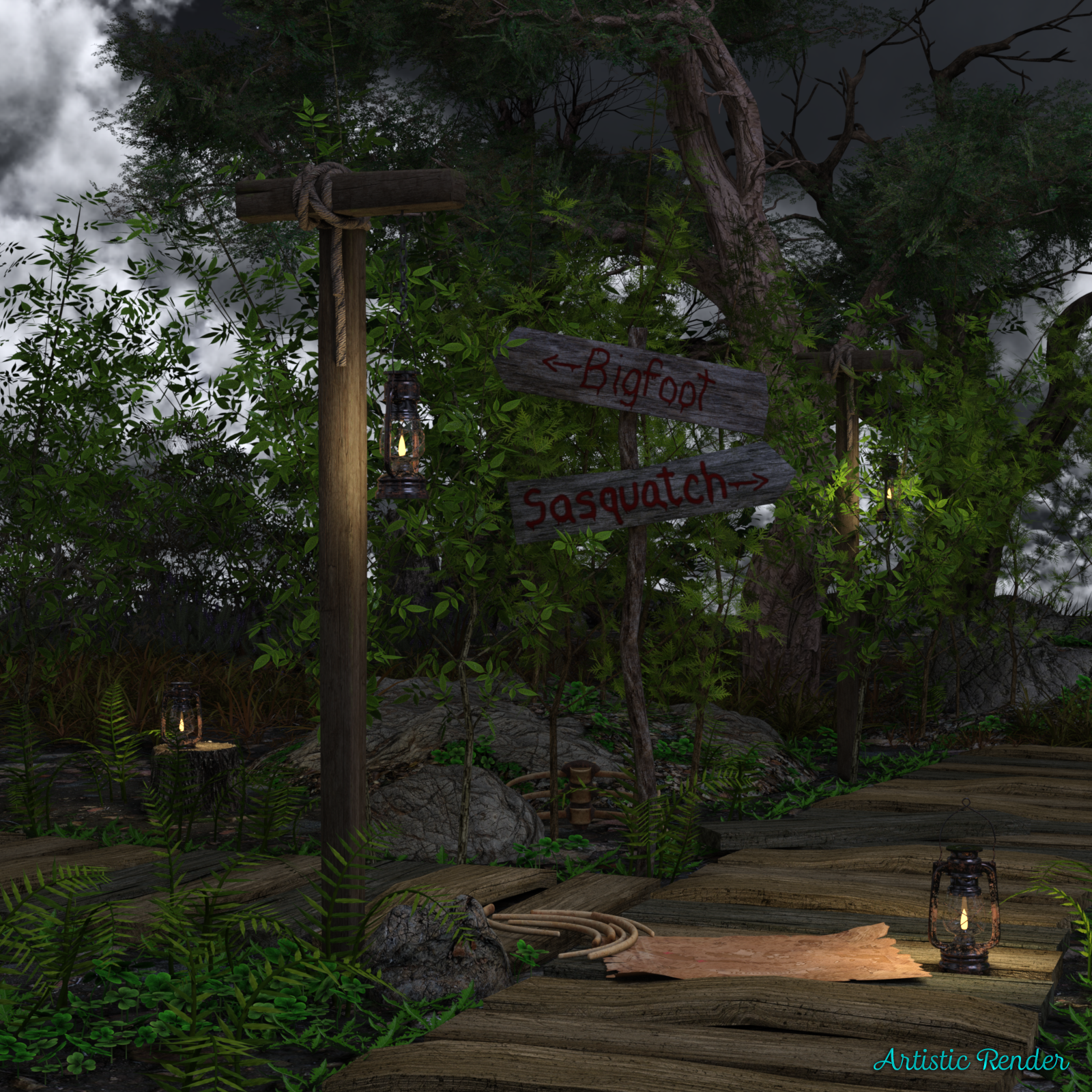 Forest Accents For Daz Studio Iray by N/A