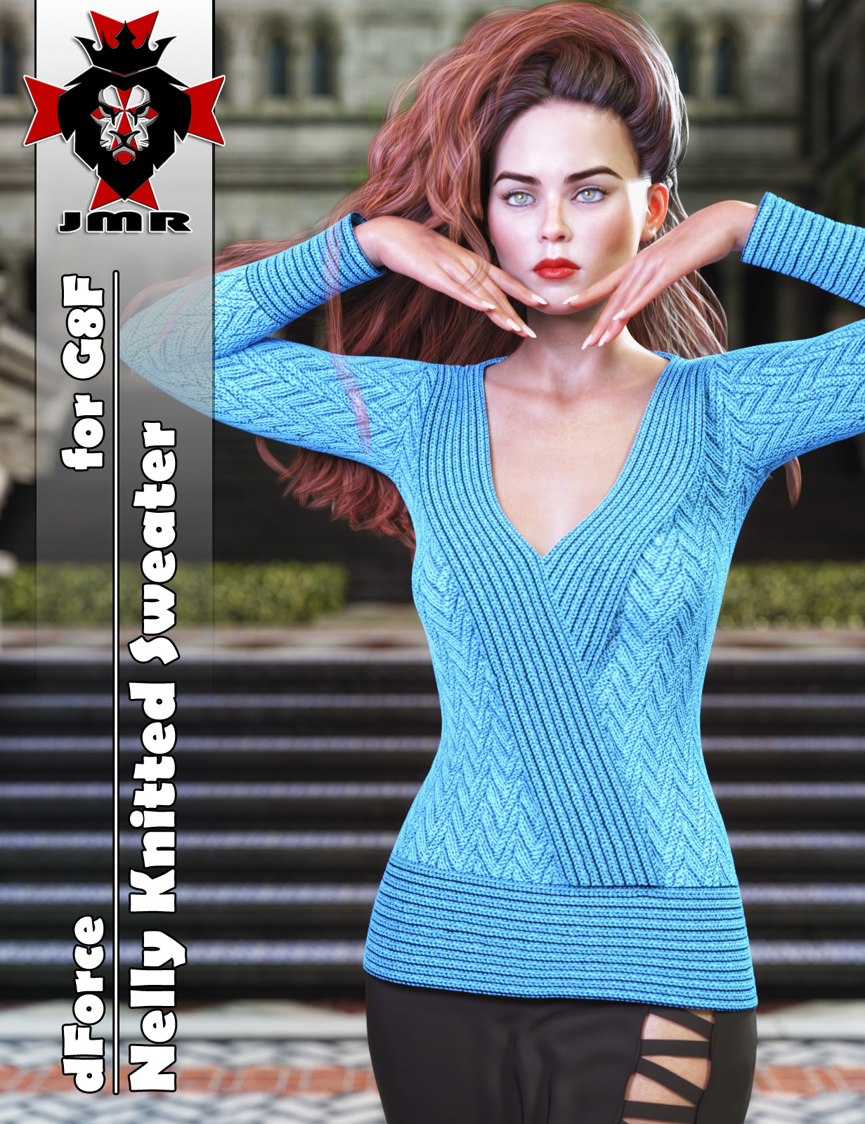 JMR dForce Nelly Knitted Sweater for G8F by N/A