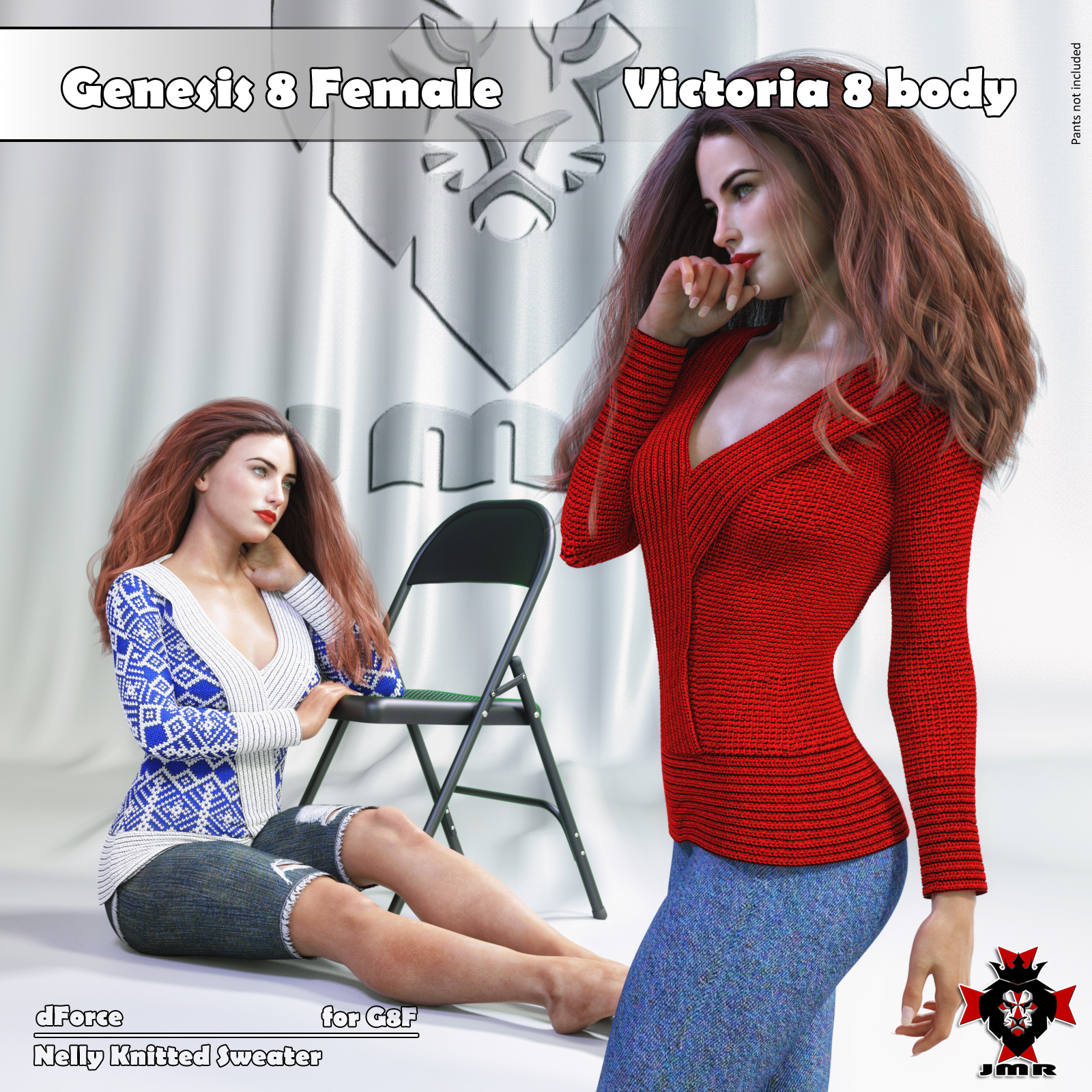 JMR dForce Nelly Knitted Sweater for G8F by N/A