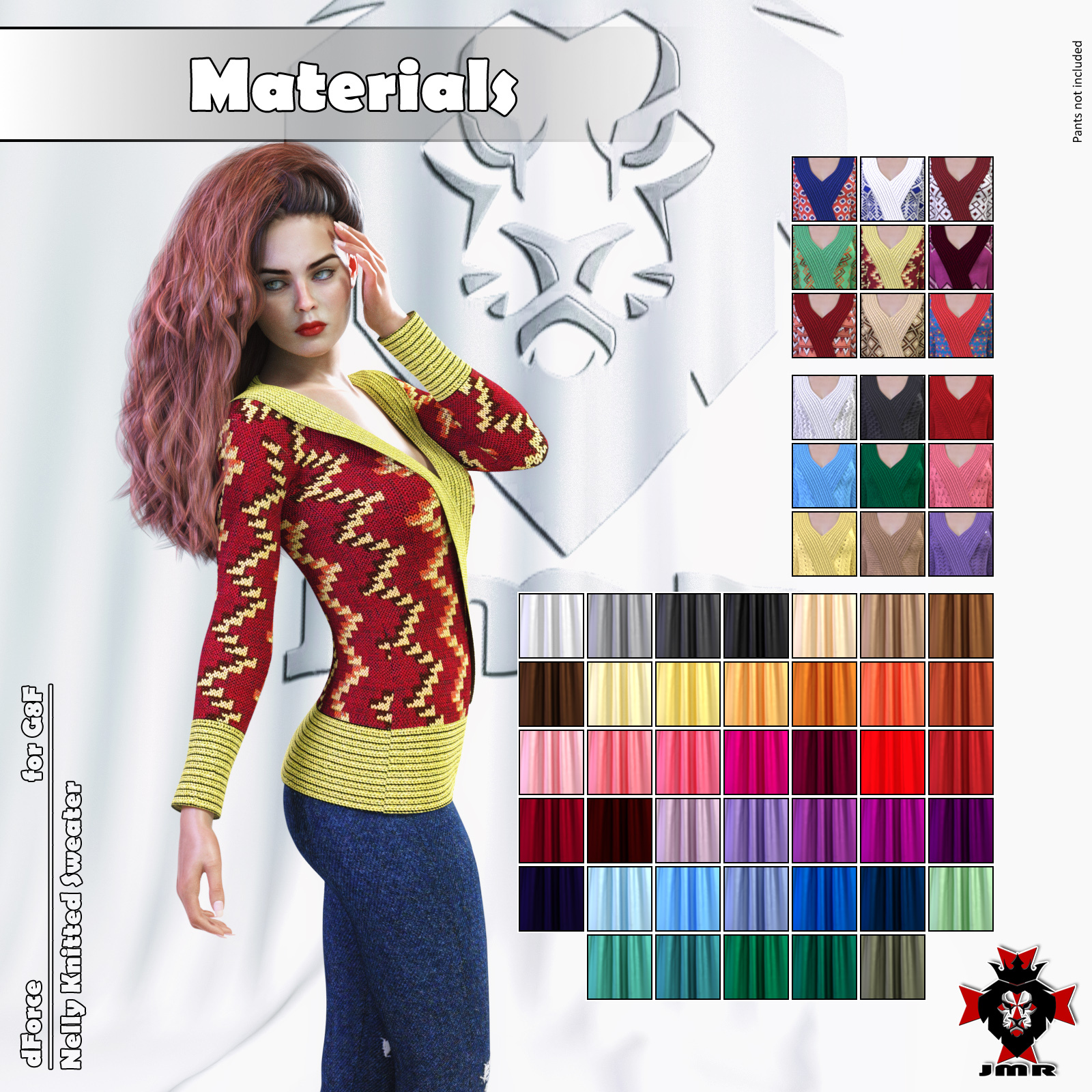 JMR dForce Nelly Knitted Sweater for G8F by N/A