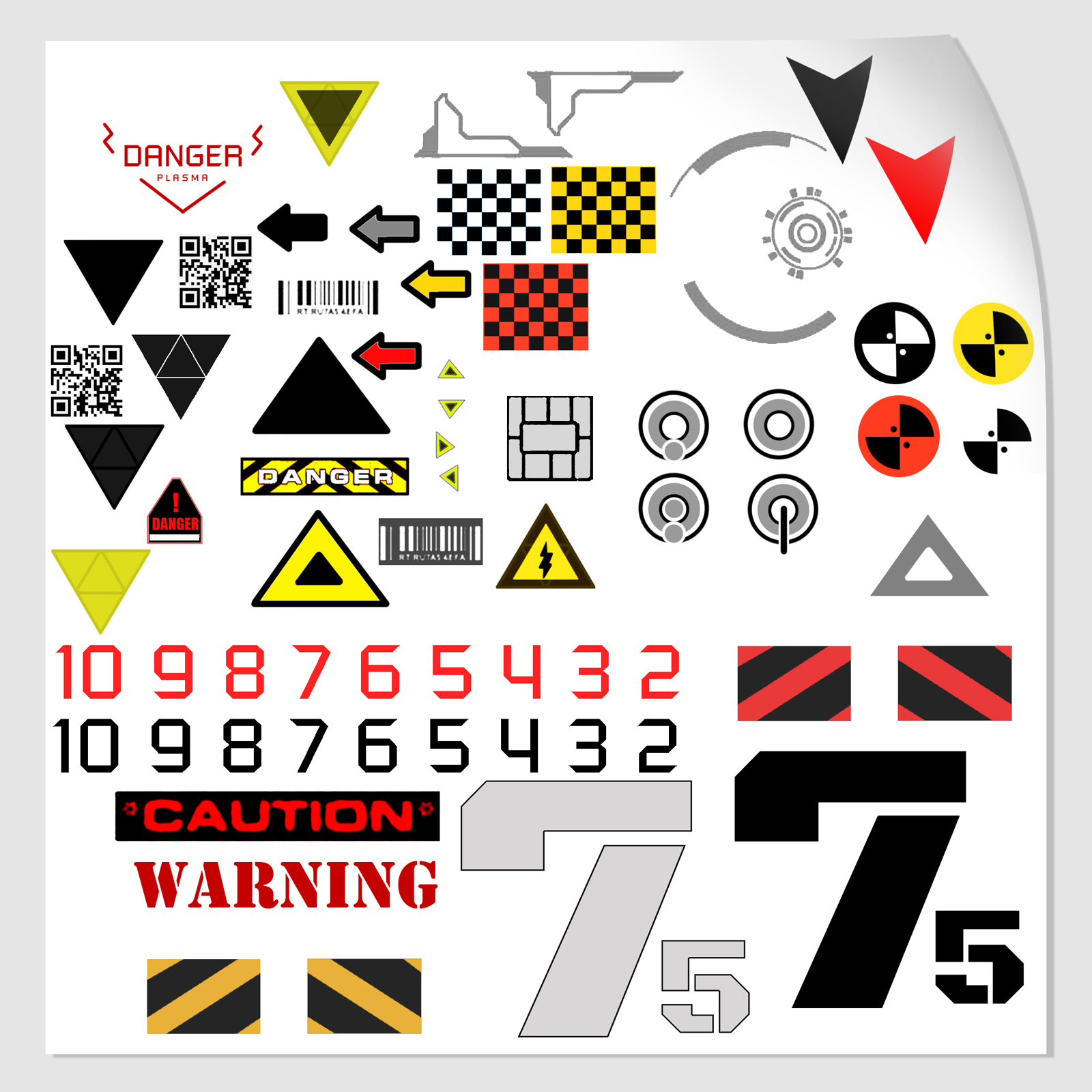 SciFi Labels by N/A