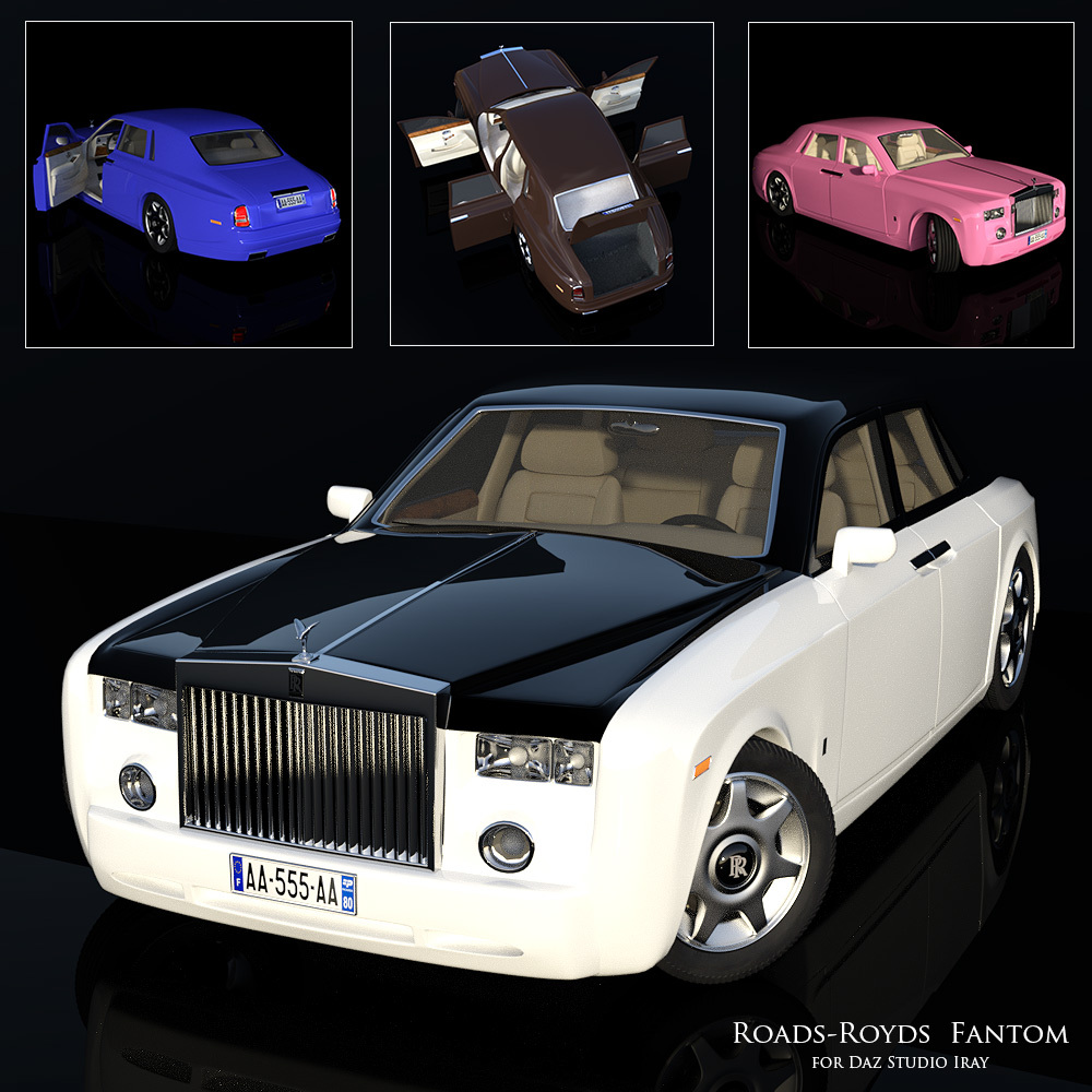 Roads-Royds Fantom for DS Iray by N/A